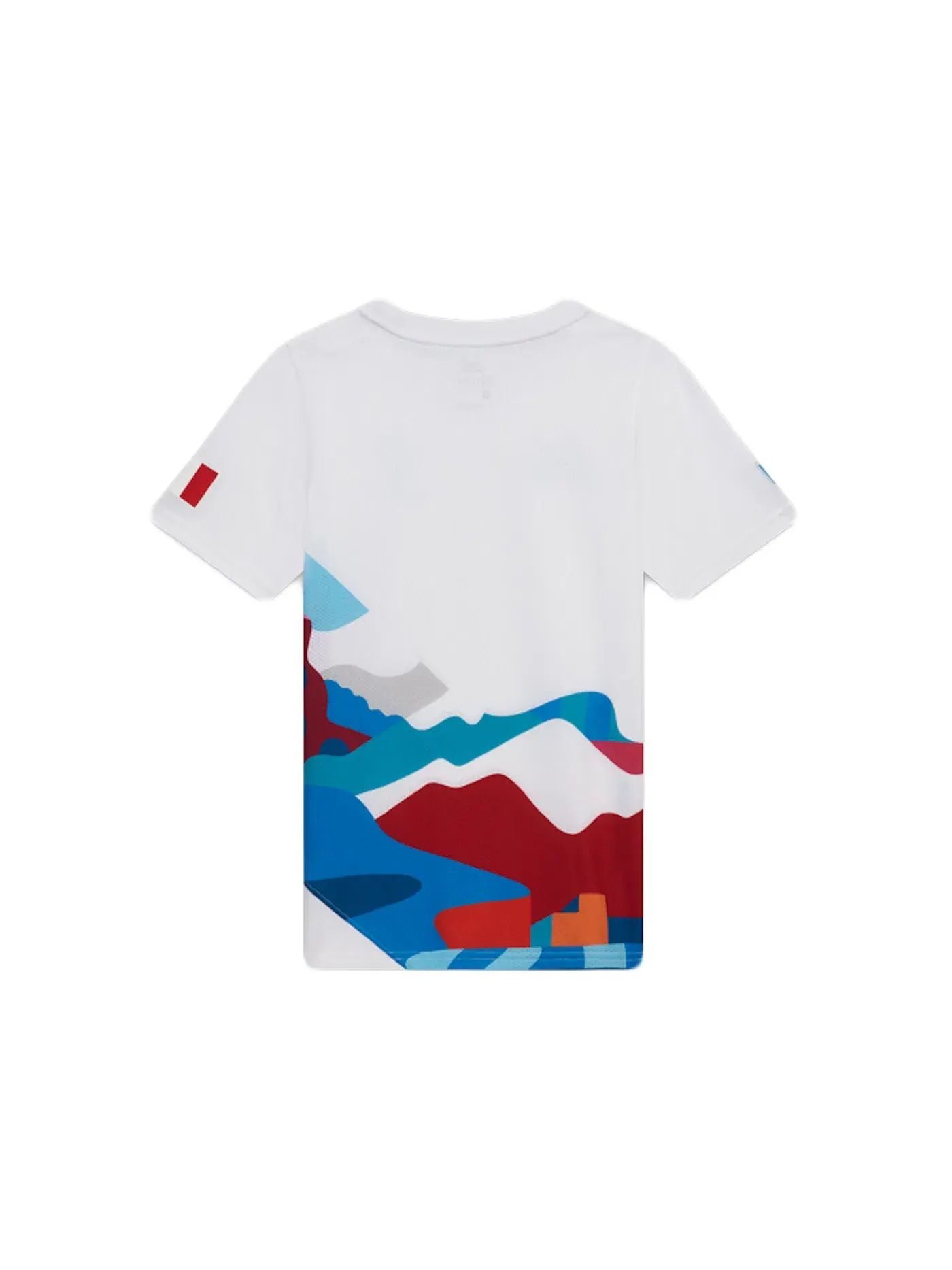 Детская футболка-джерси с длинным рукавом Nike SB x Parra France Federation Kit Crew Jersey — изображение 2 из 2, белый/синий