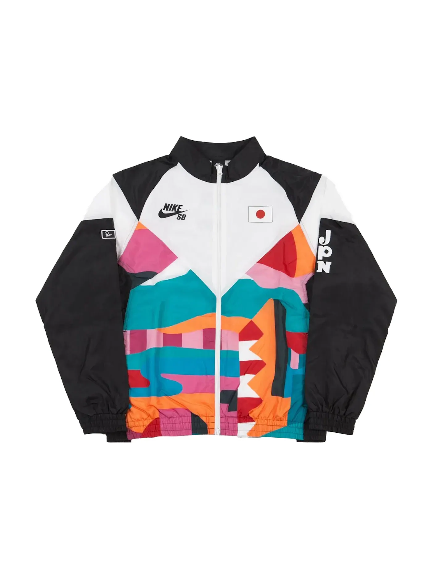 Мужской спортивный костюм с принтом Tracksuit Nike — изображение 2 из 3, черный/белый