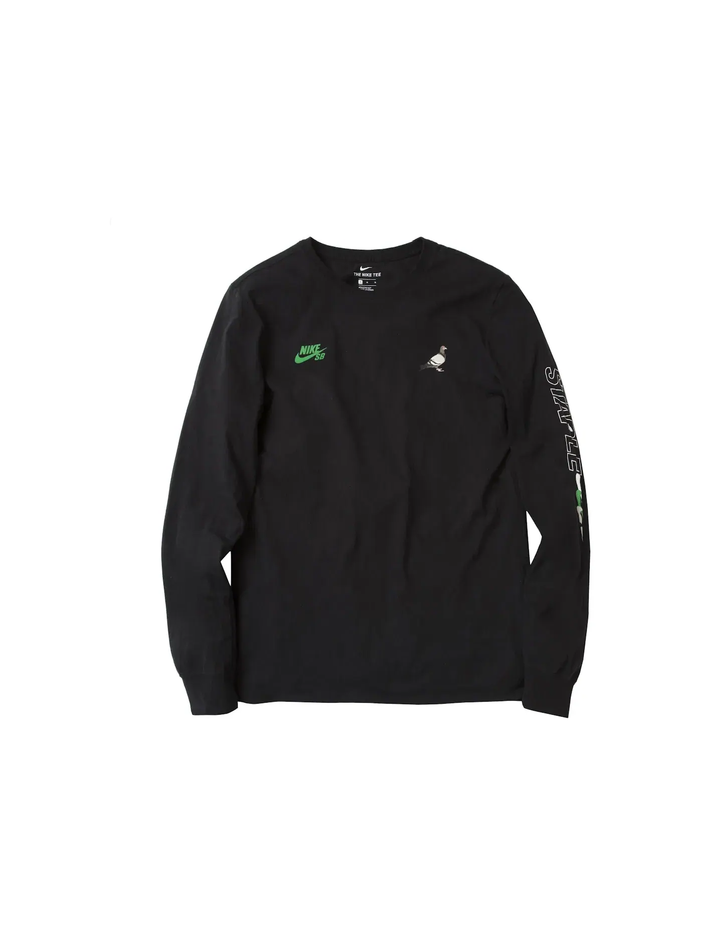 Мужская футболка с длинным рукавом с принтом Nike SB x Staple Panda Pigeon L/S Tee — изображение 1 из 2, черный
