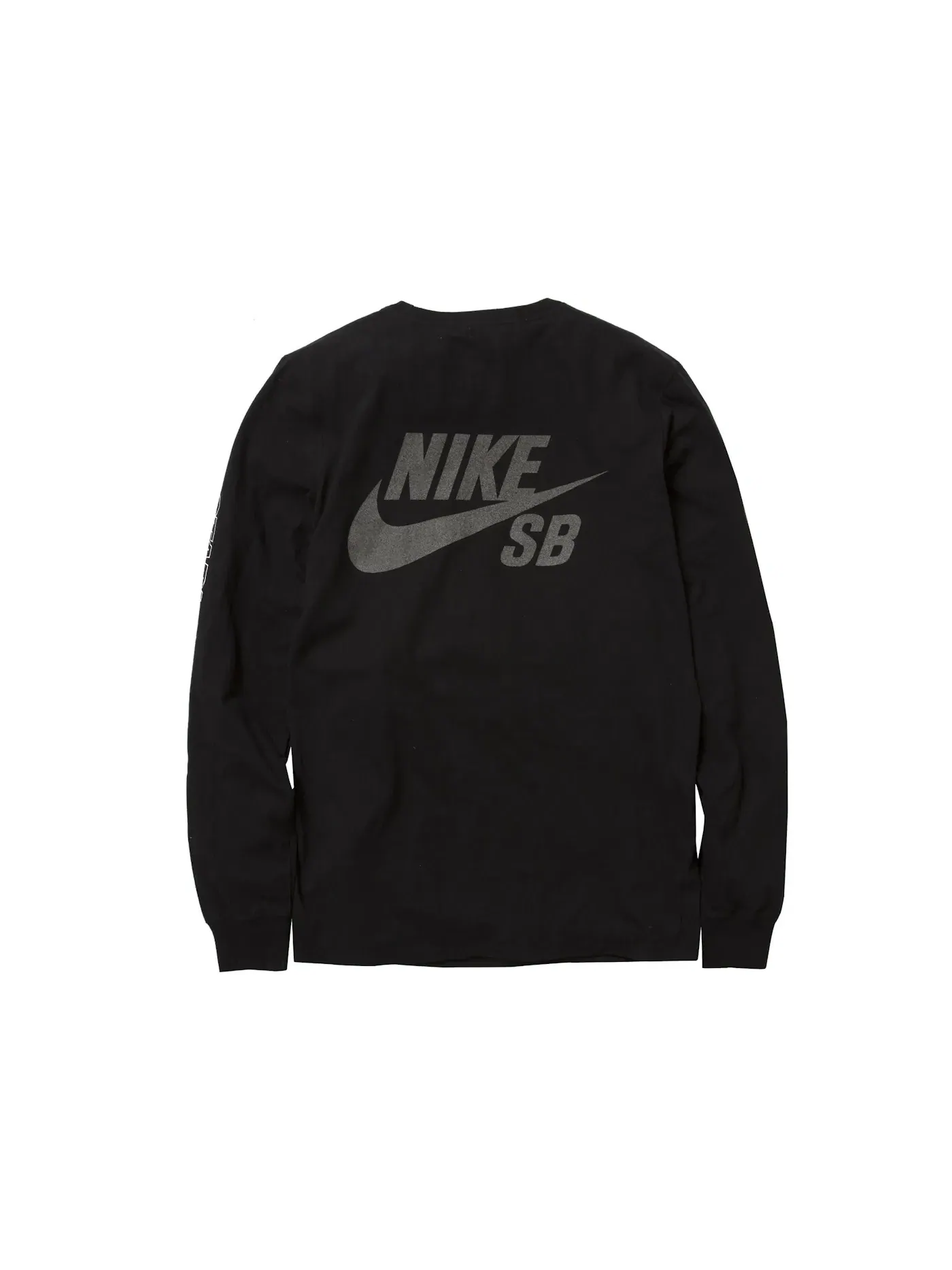 Мужская футболка с длинным рукавом с принтом Nike SB x Staple Panda Pigeon L/S Tee — изображение 2 из 2, черный