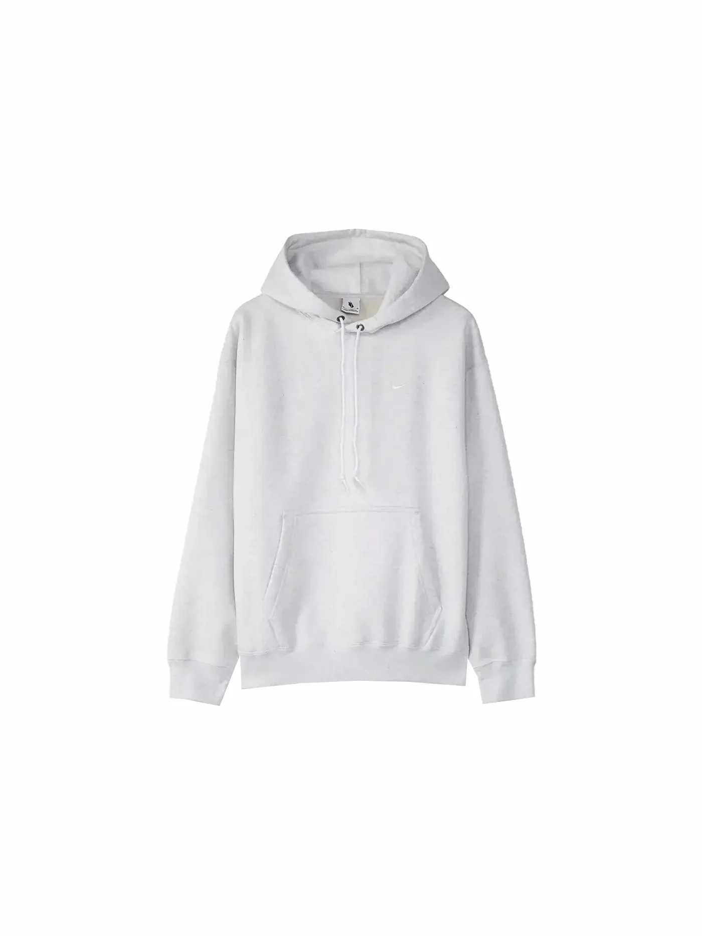 Мужская худи с длинным рукавом Nike Solo Swoosh Fleece — изображение 1 из 2, ивовый эйр