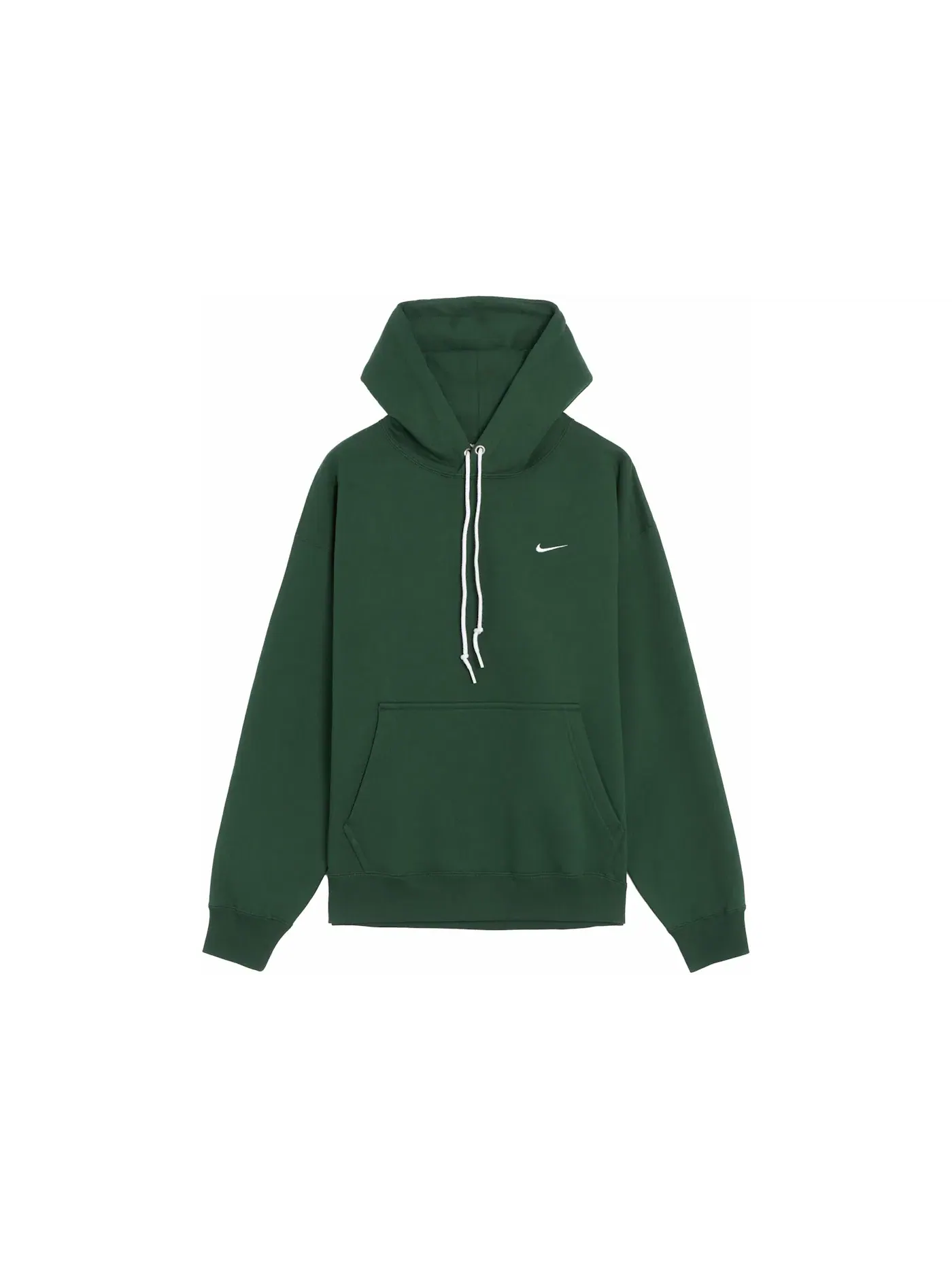Мужская худи с длинным рукавом Nike Solo Swoosh Fleece Pullover Hoodie — изображение 1 из 1, белый