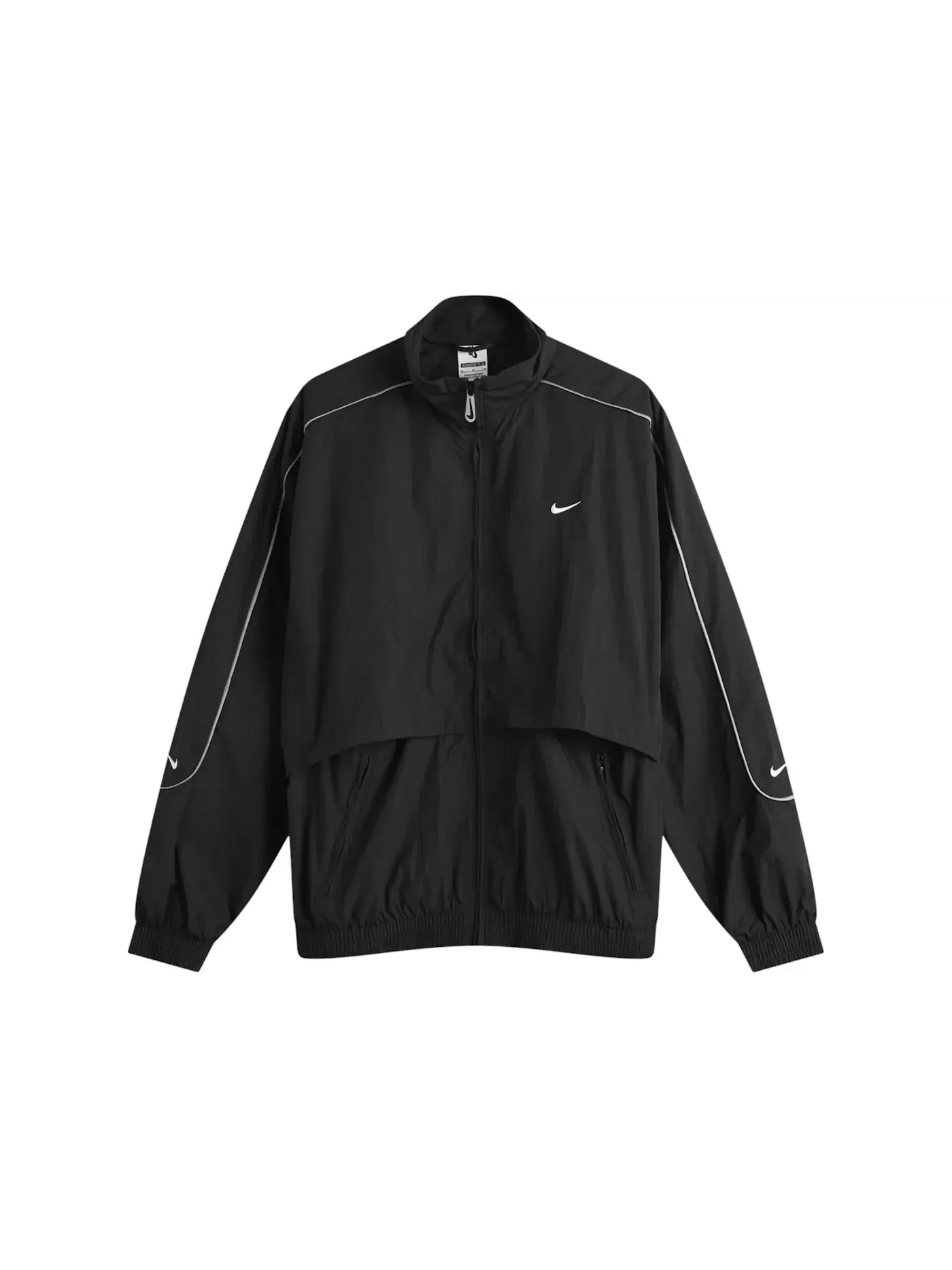 Мужская куртка с длинным рукавом Nike — изображение 1 из 1, черный/белый