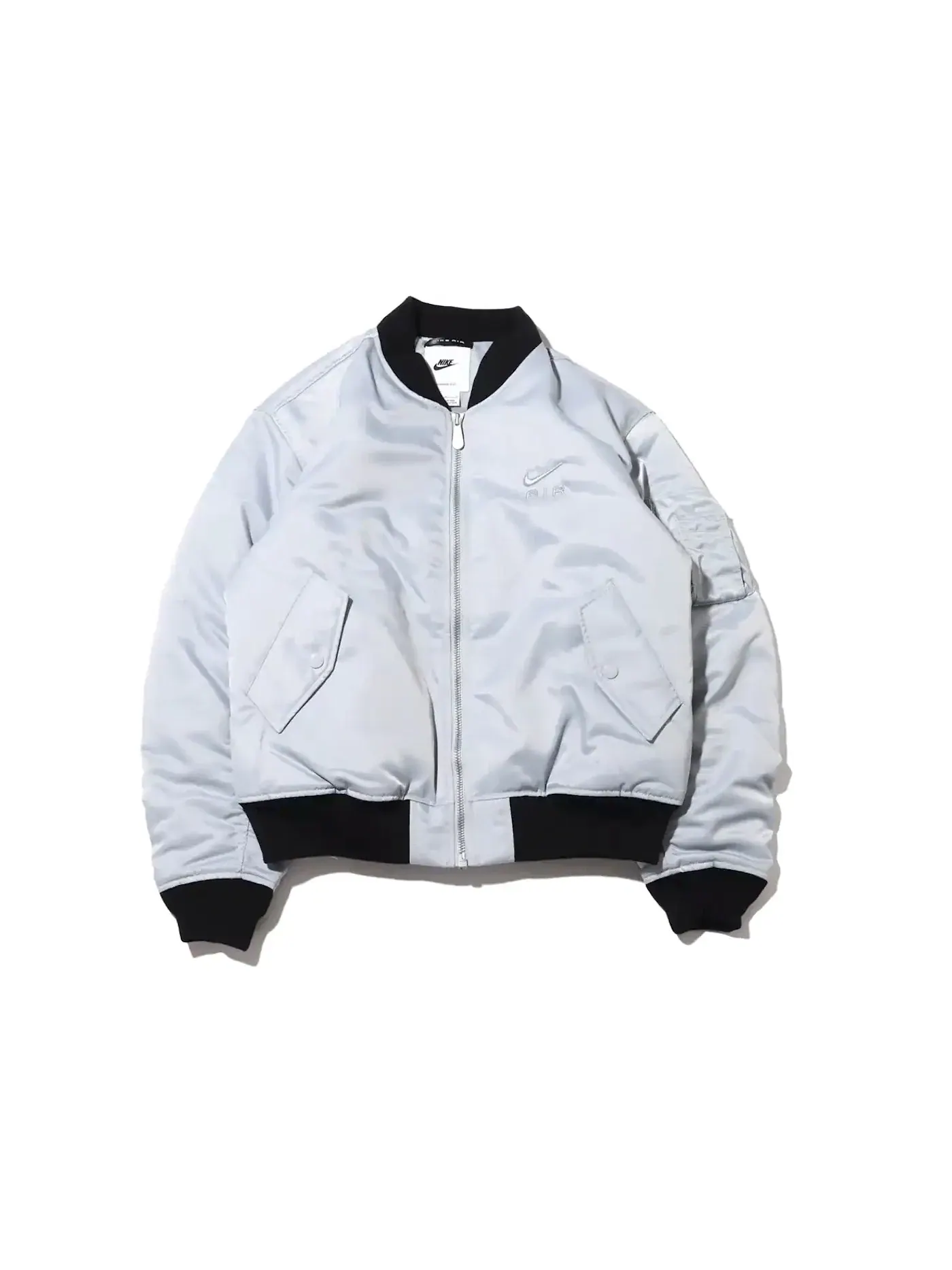 Мужская куртка-бомбер Nike Sportswear Air Bomber Jacket (Asia Sizing) — изображение 1 из 2, серый
