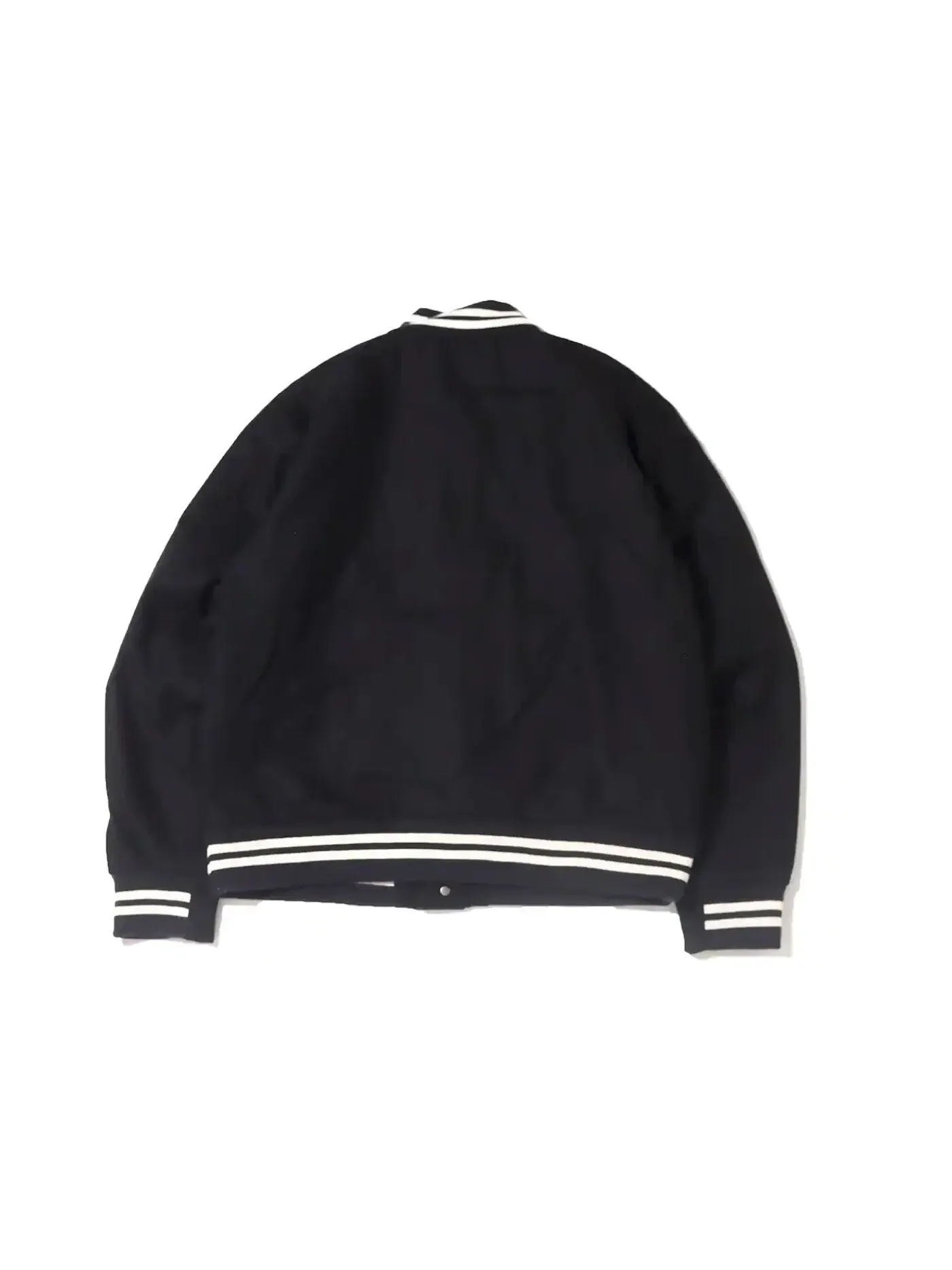Мужская куртка-бомбер Nike Sportswear Authentics Varsity Jacket — изображение 2 из 2, черный/белый