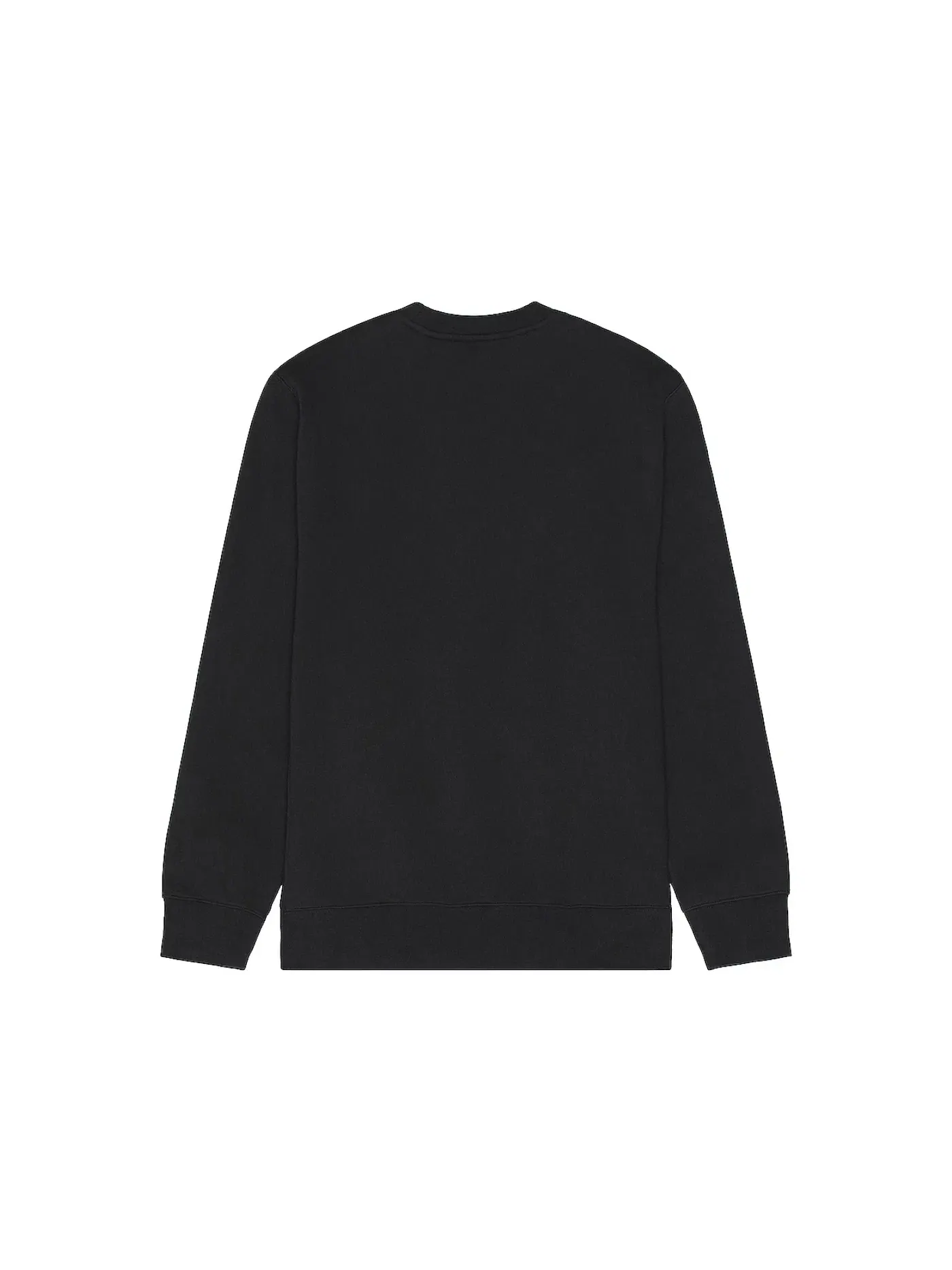 Мужской свитшот с круглым вырезом Crewneck Nike — изображение 2 из 2, черный/белый