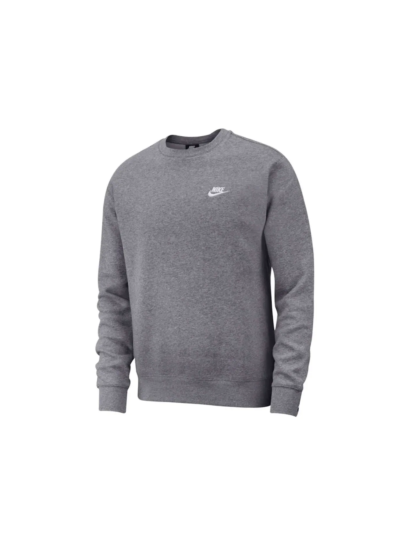Мужской свитшот с длинным рукавом Crewneck Nike — изображение 1 из 2, темно-серый/белый