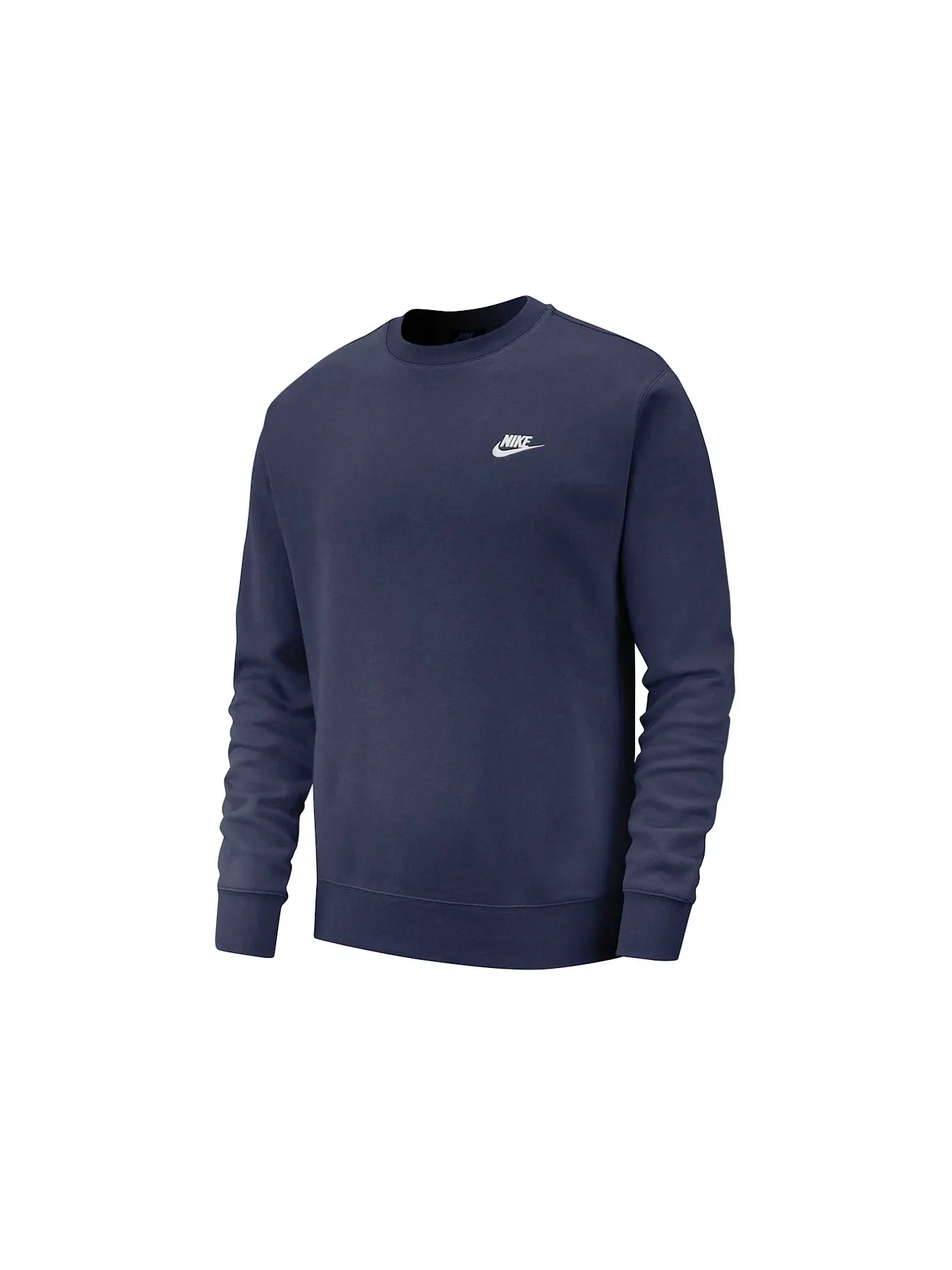 Мужской свитшот с длинным рукавом Crewneck Nike — изображение 1 из 2, темно-синий/белый