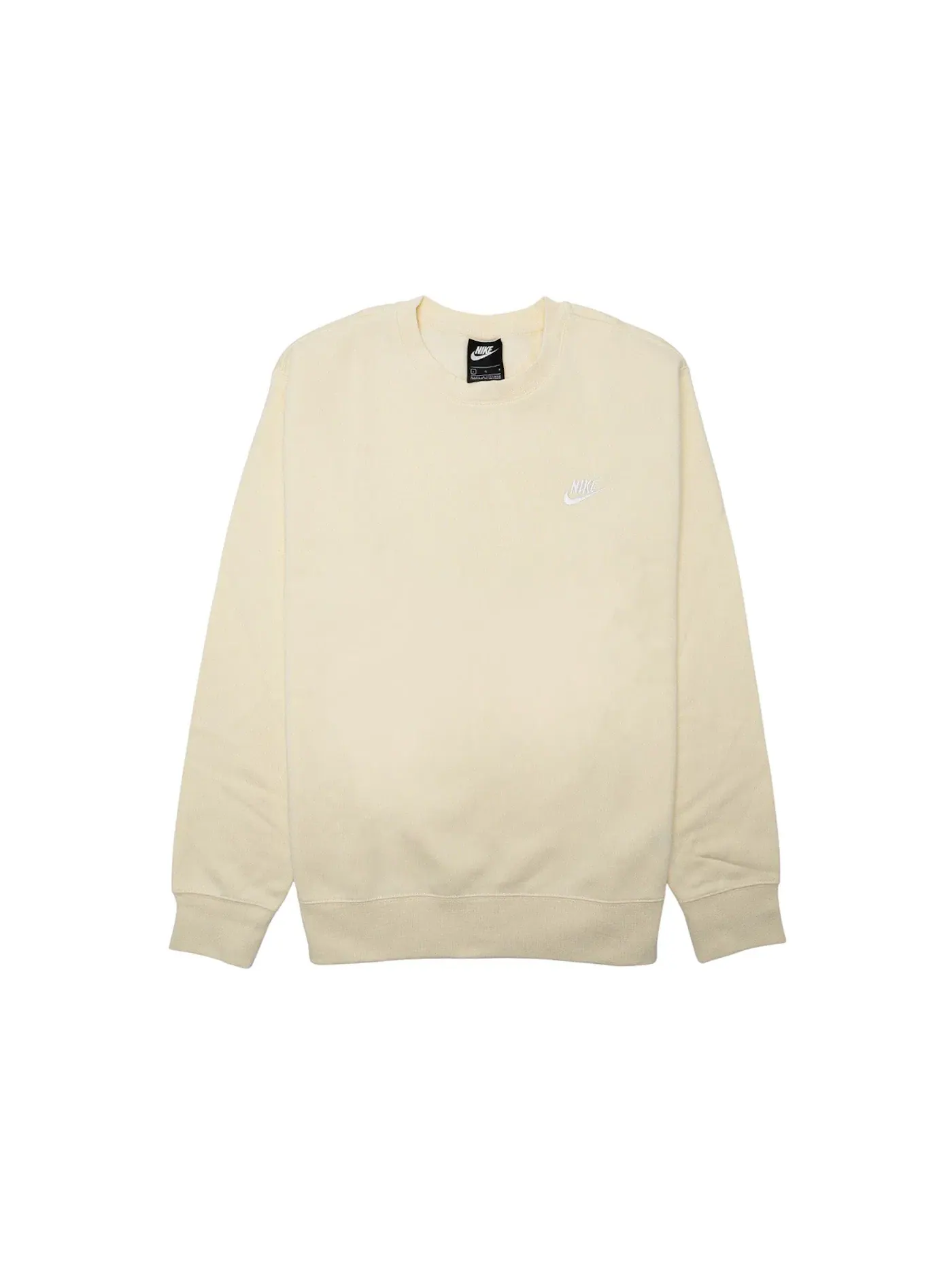 Мужской свитшот из футера Crewneck Nike — изображение 1 из 1, бежевый
