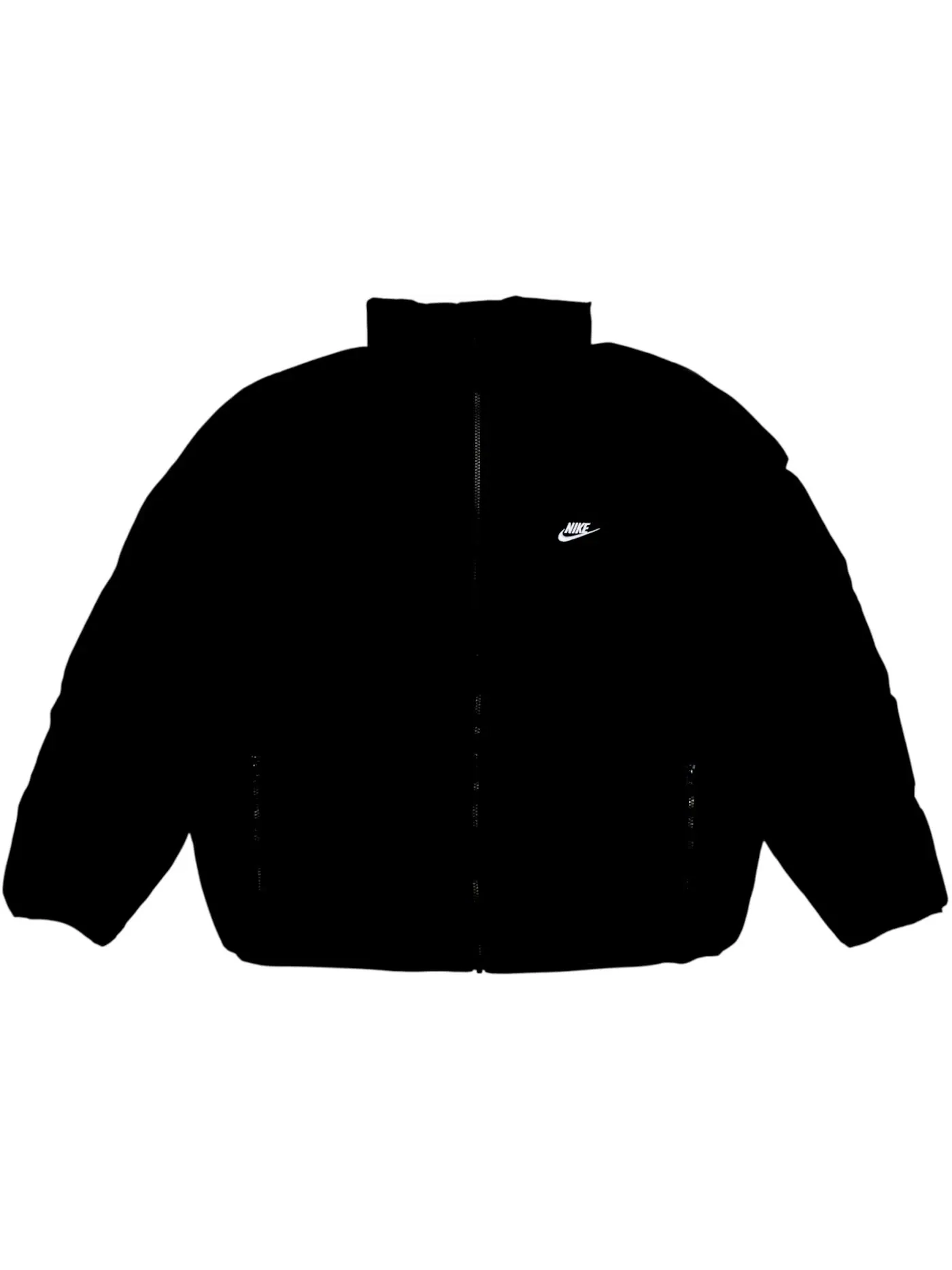 Мужская куртка-пуховик водонепроницаемая Nike Jacket — изображение 1 из 3, черный/белый