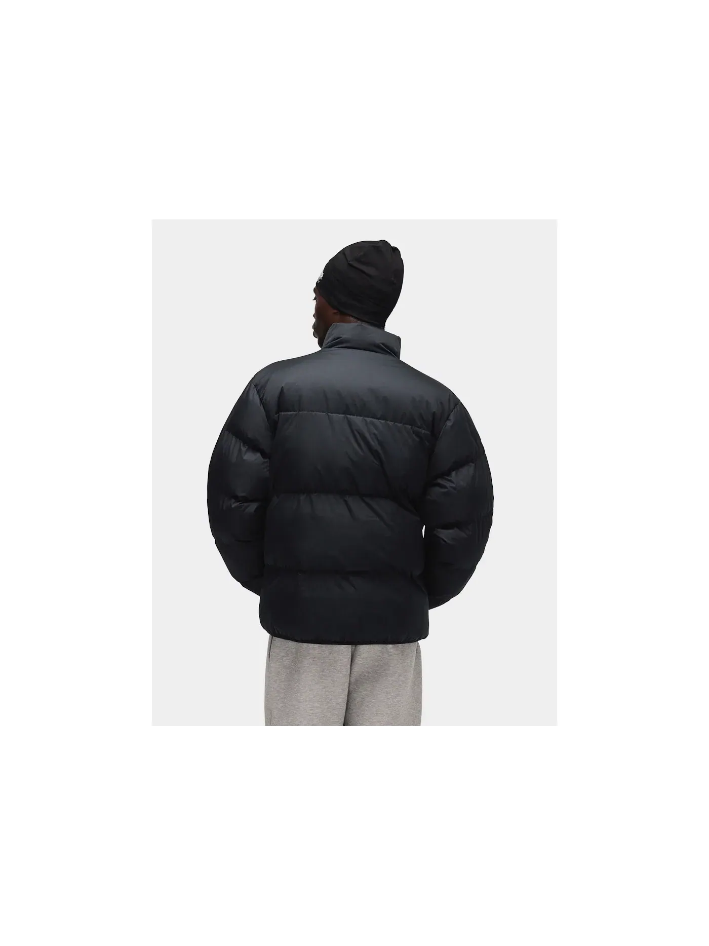 Мужская куртка-пуховик водонепроницаемая Nike Jacket — изображение 3 из 3, черный/белый