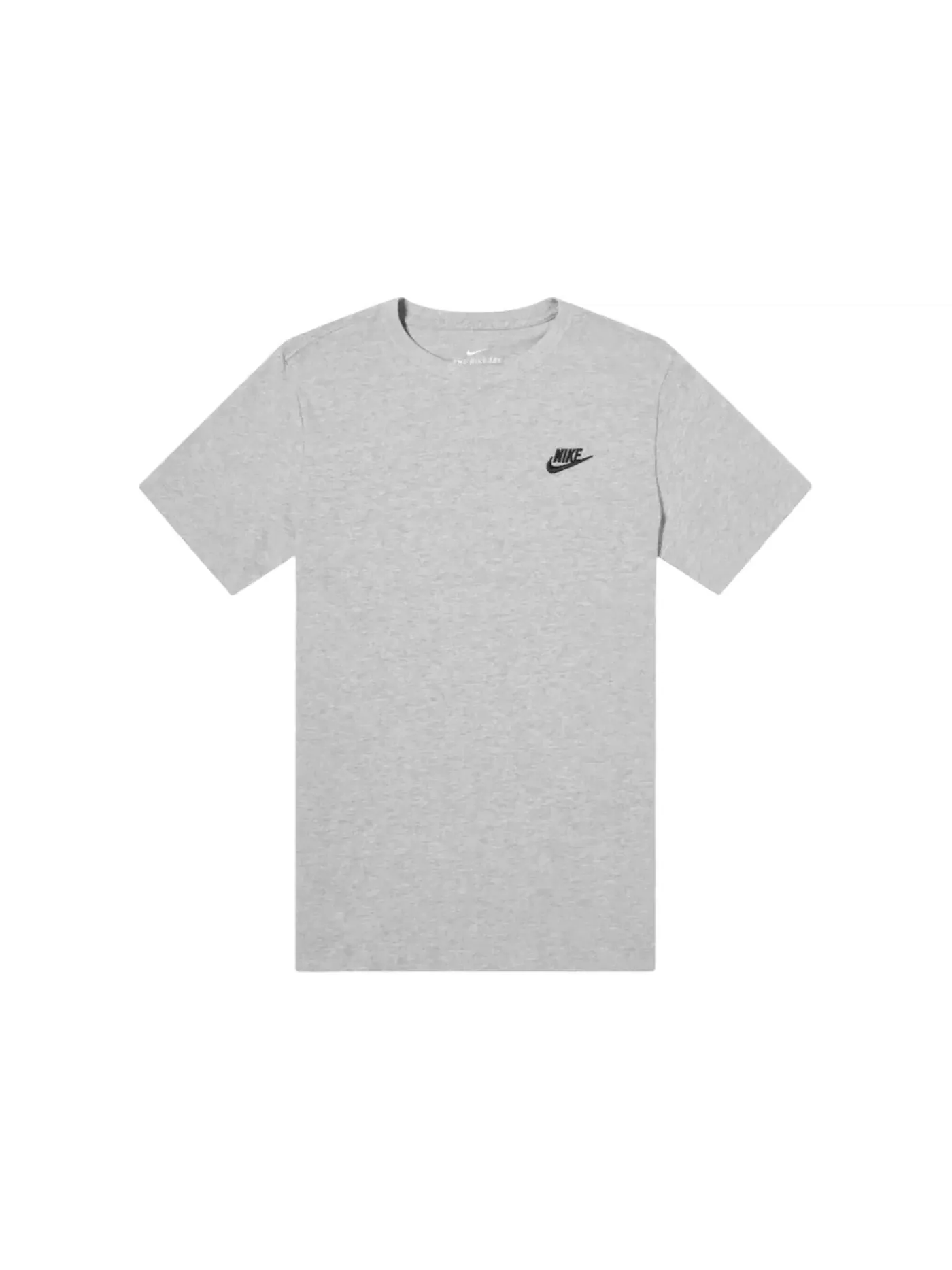 Мужская футболка с коротким рукавом Nike T-shirt — изображение 1 из 1, темный серый/черный