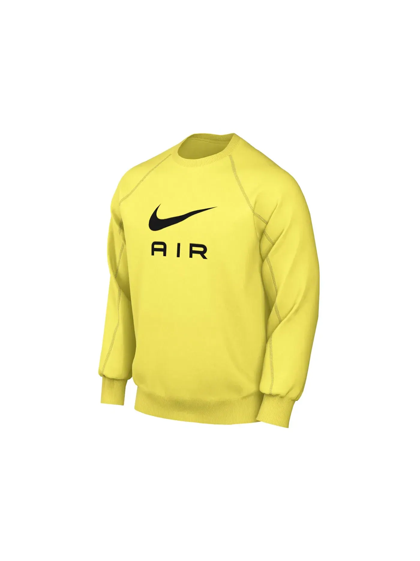 Мужской свитшот из футера Nike Jordan Air French Terry — изображение 1 из 1, желтый