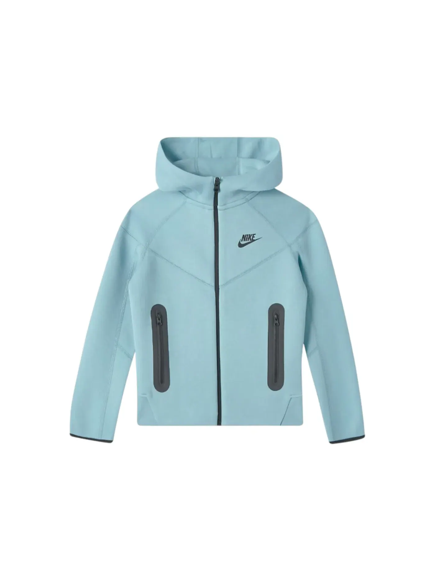 Детская худи Tech Fleece Nike — изображение 1 из 1, джинсовый синий/черный