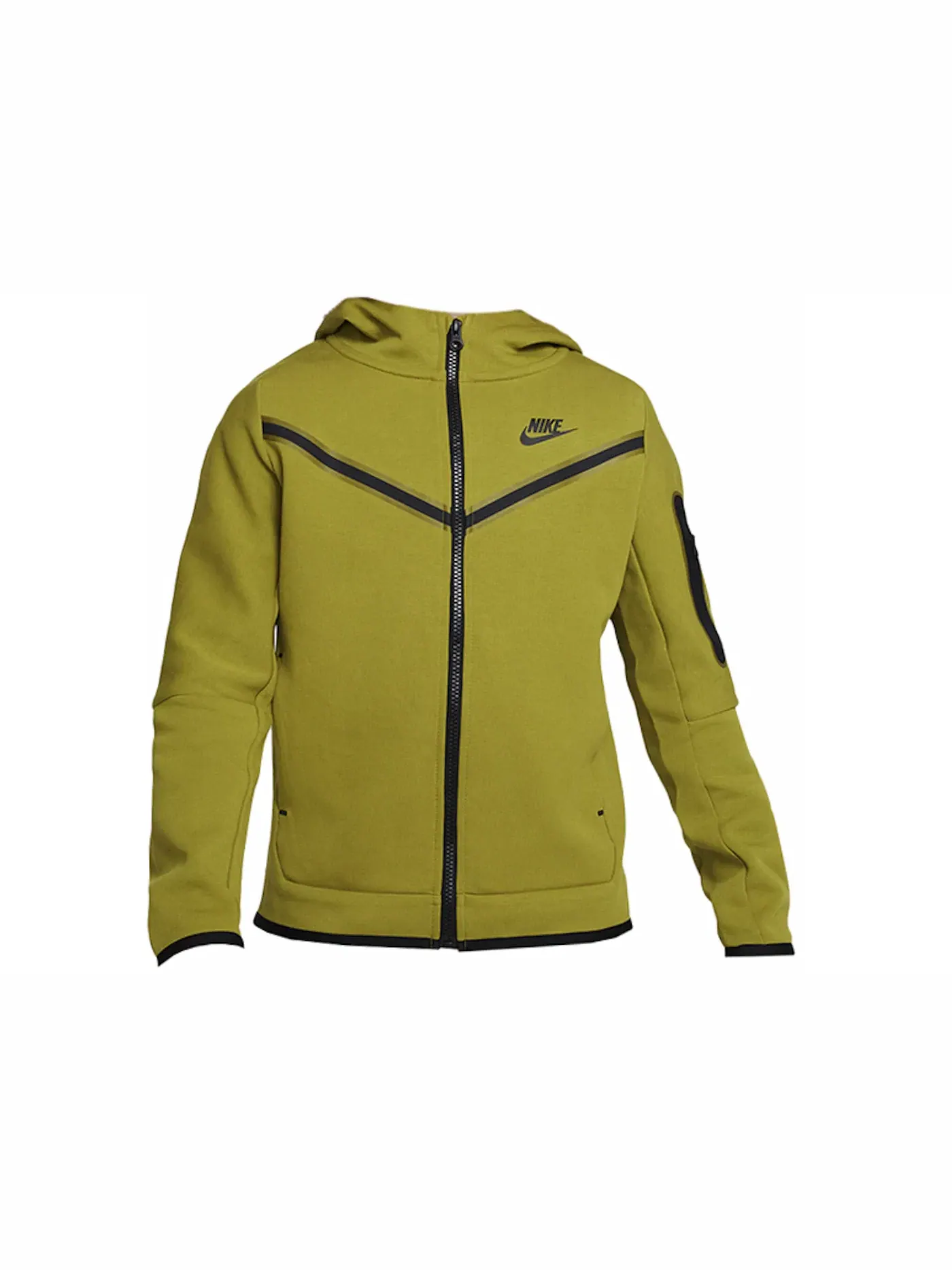 Детский худи из флиса Nike Sportswear Kids Tech Fleece Hoodie — изображение 1 из 2, черный