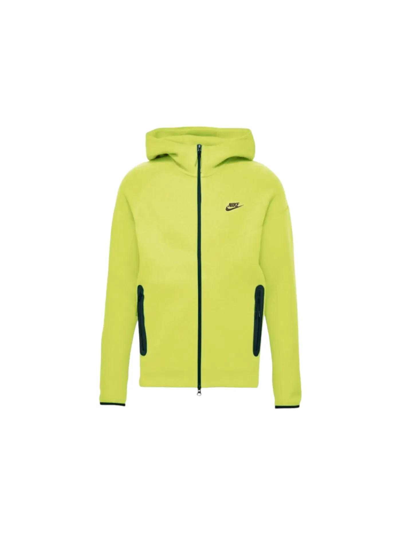 Детская худи Nike Sportswear Kids Tech Fleece Windrunner Full Zip — изображение 1 из 1, яркий/черный