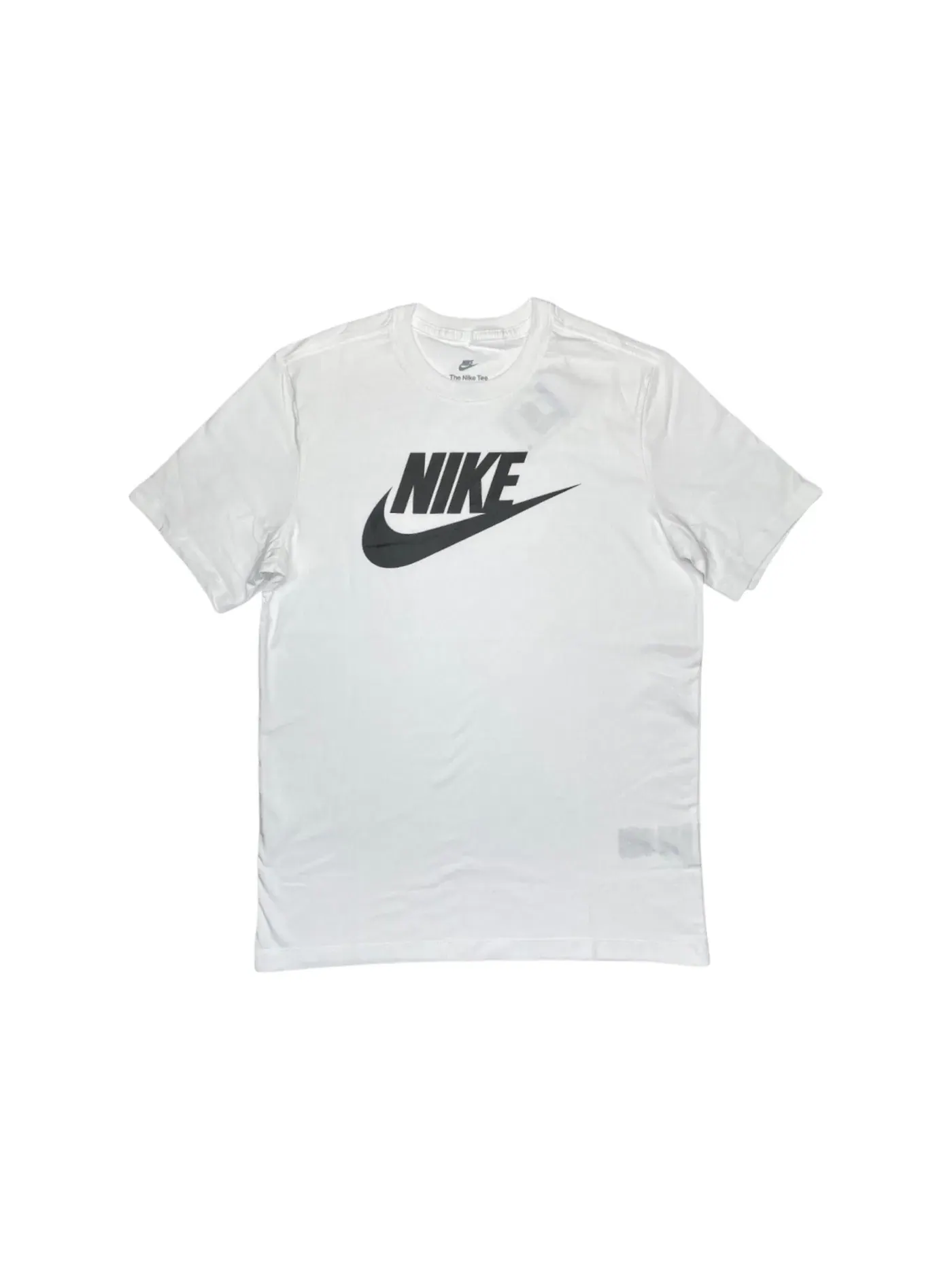 Мужская футболка с логотипом Nike — изображение 1 из 1, белый/черный