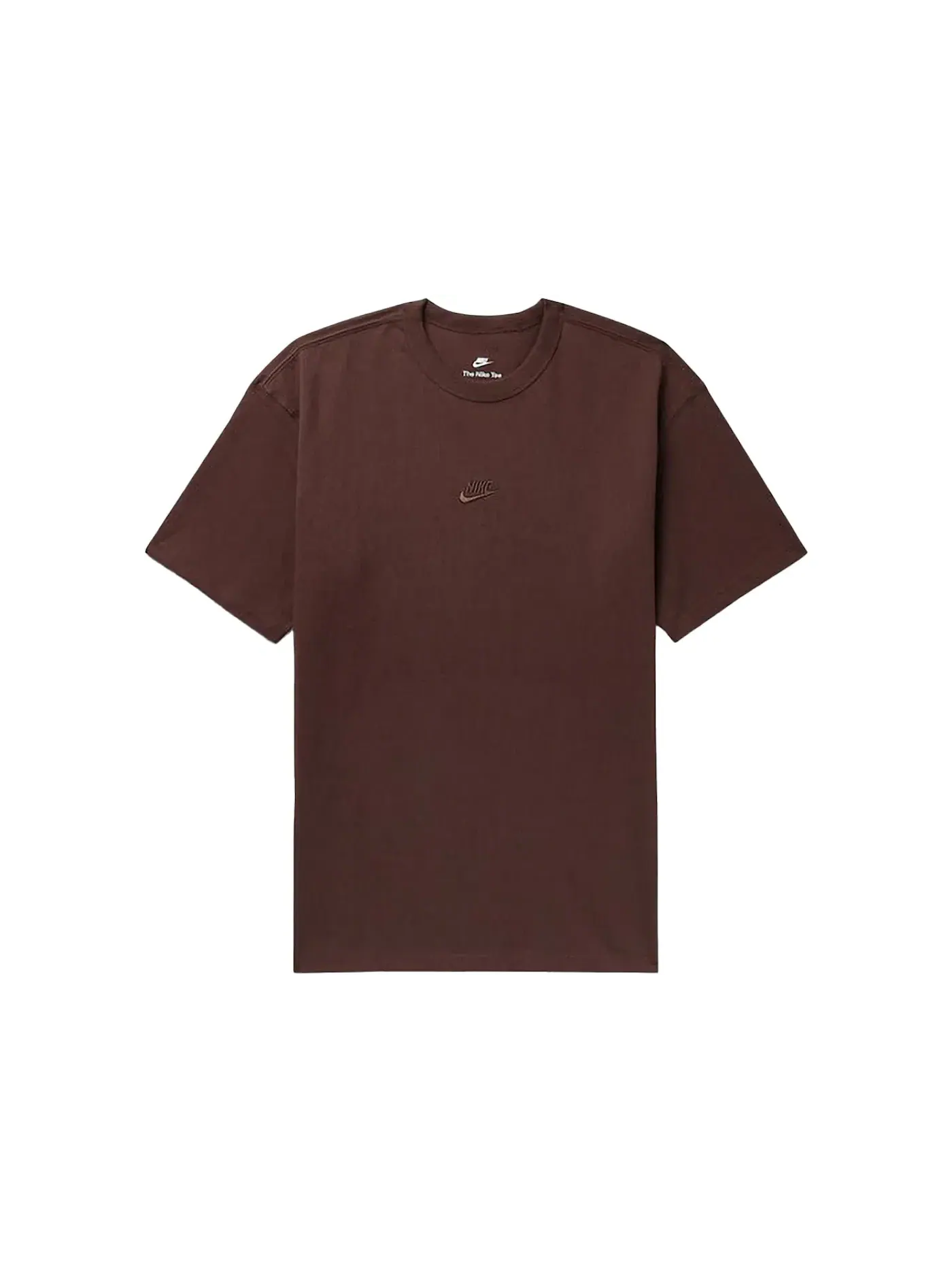 Мужская футболка с коротким рукавом Nike Sportswear Premium Essentials Tee Nike — изображение 1 из 1, коричневый