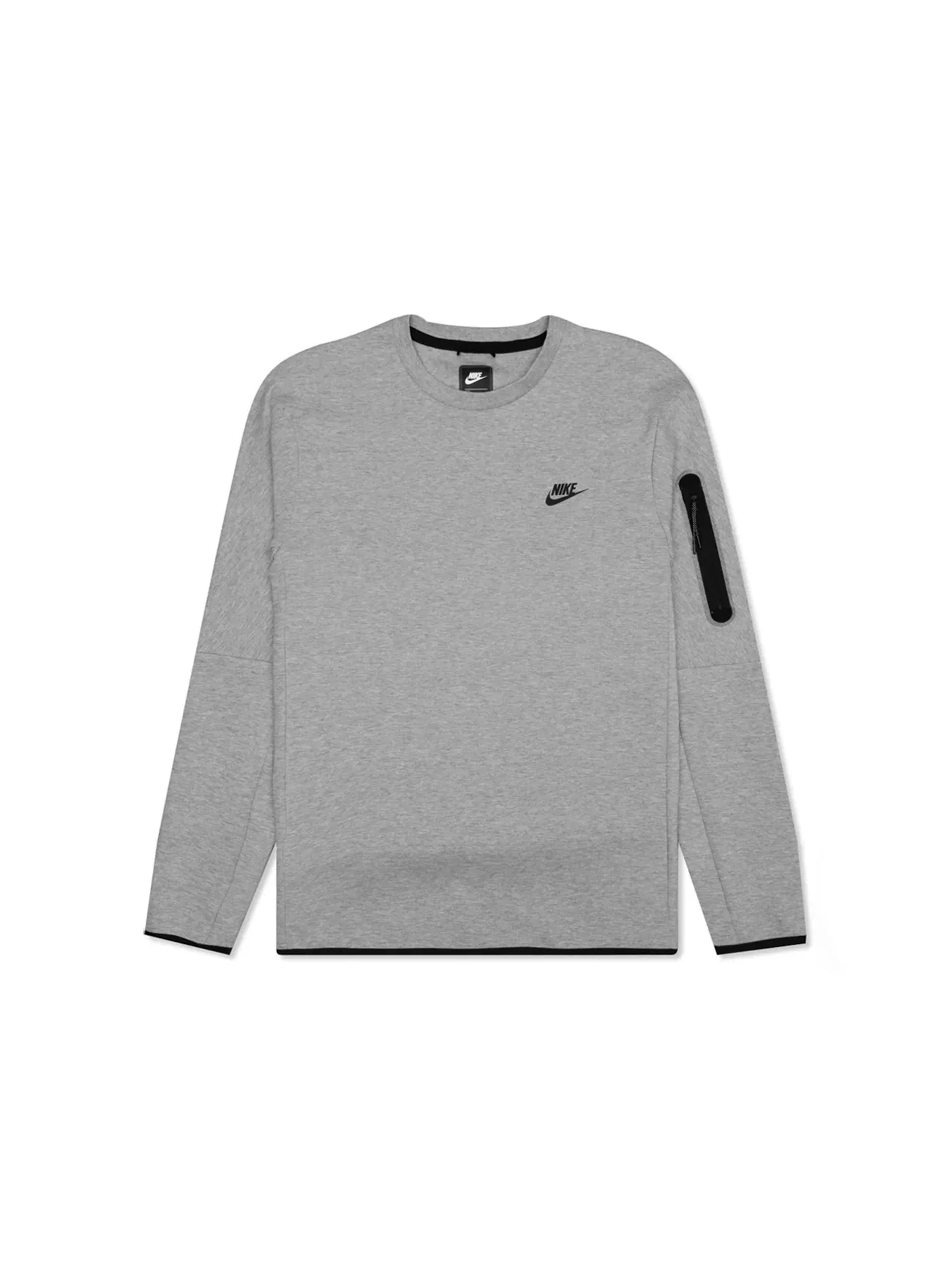 Мужской свитшот из флиса Tech Fleece Nike — изображение 1 из 2, темный серый