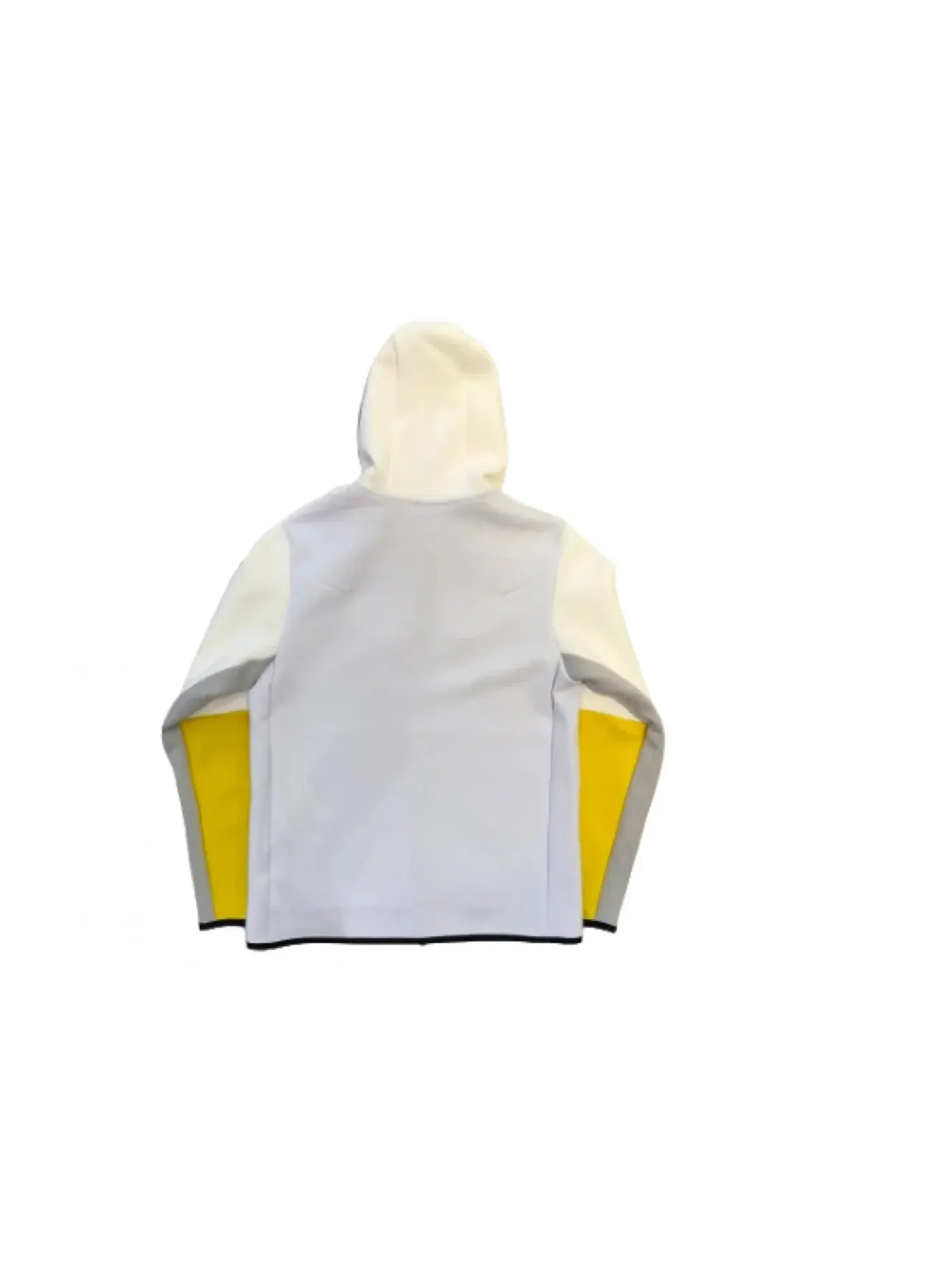 Мужская худи с длинным рукавом Nike Sportswear Tech Fleece — изображение 2 из 2, белый желтый синий
