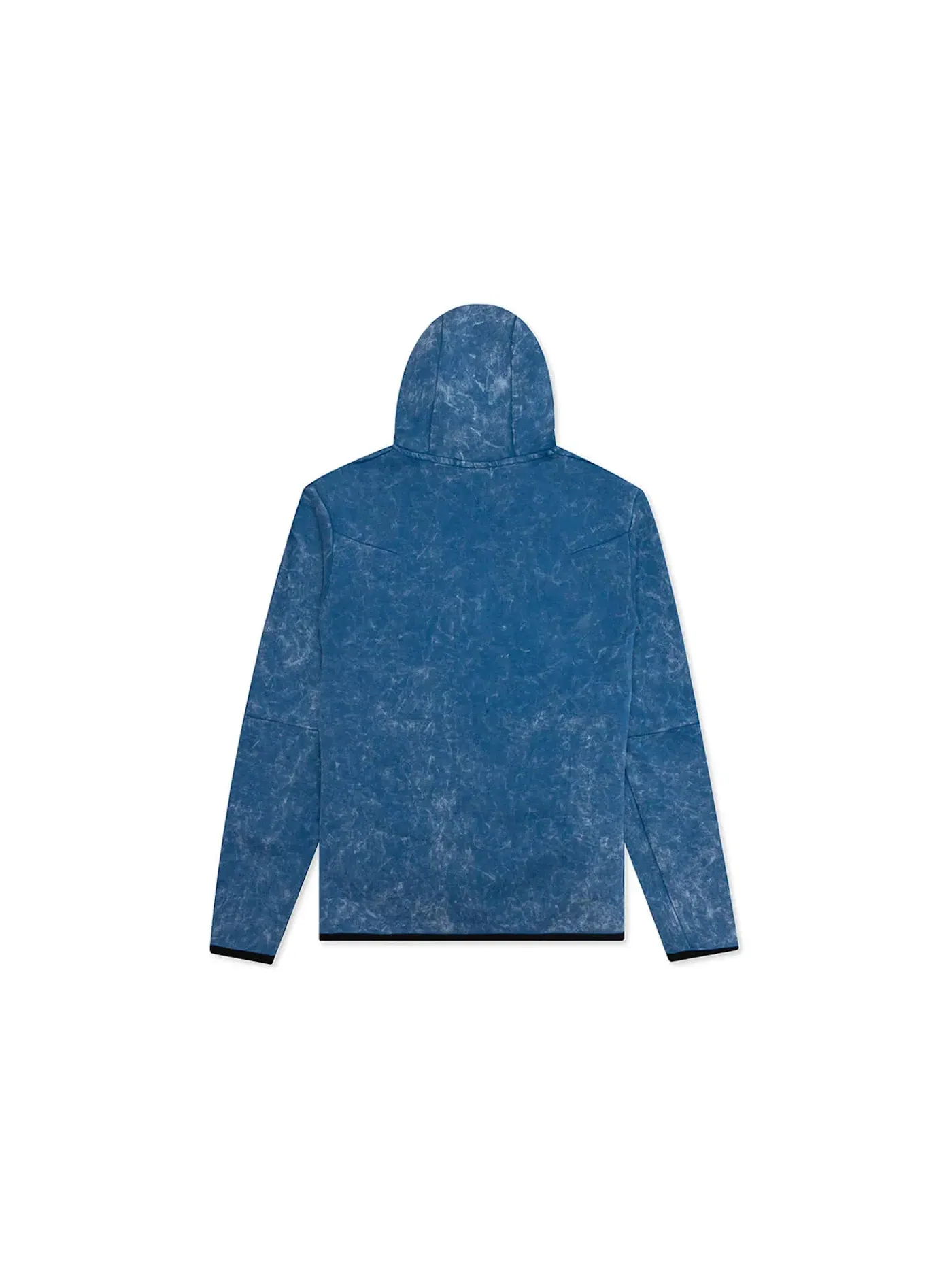 Мужская худи с застежкой-молнией Nike Sportswear Tech Fleece Full-Zip Hoodie — изображение 2 из 2, темный синий/черный