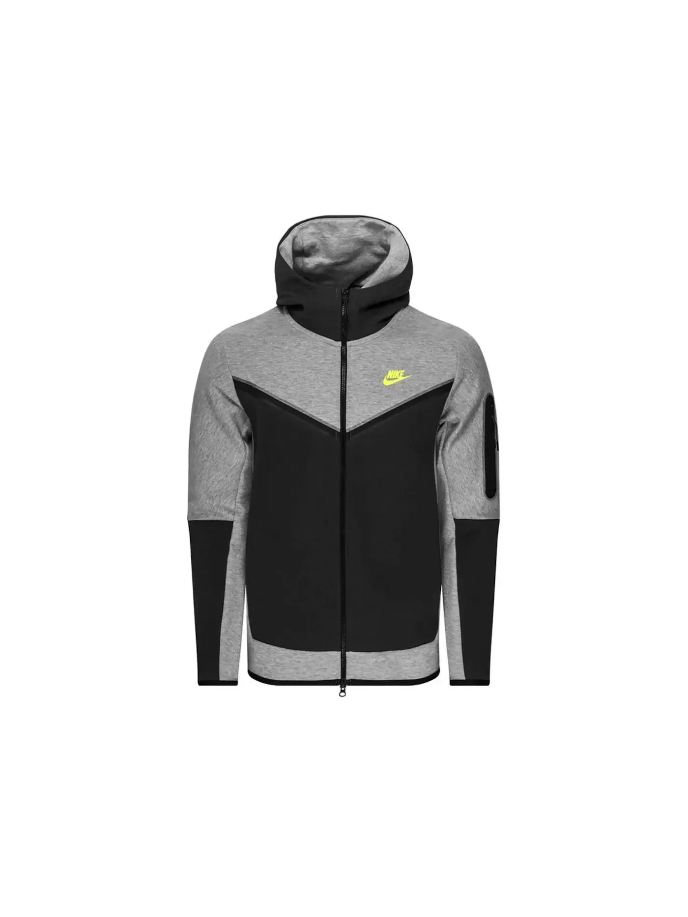 Мужская худи с длинным рукавом Tech Fleece Nike — изображение 1 из 1, темный серый