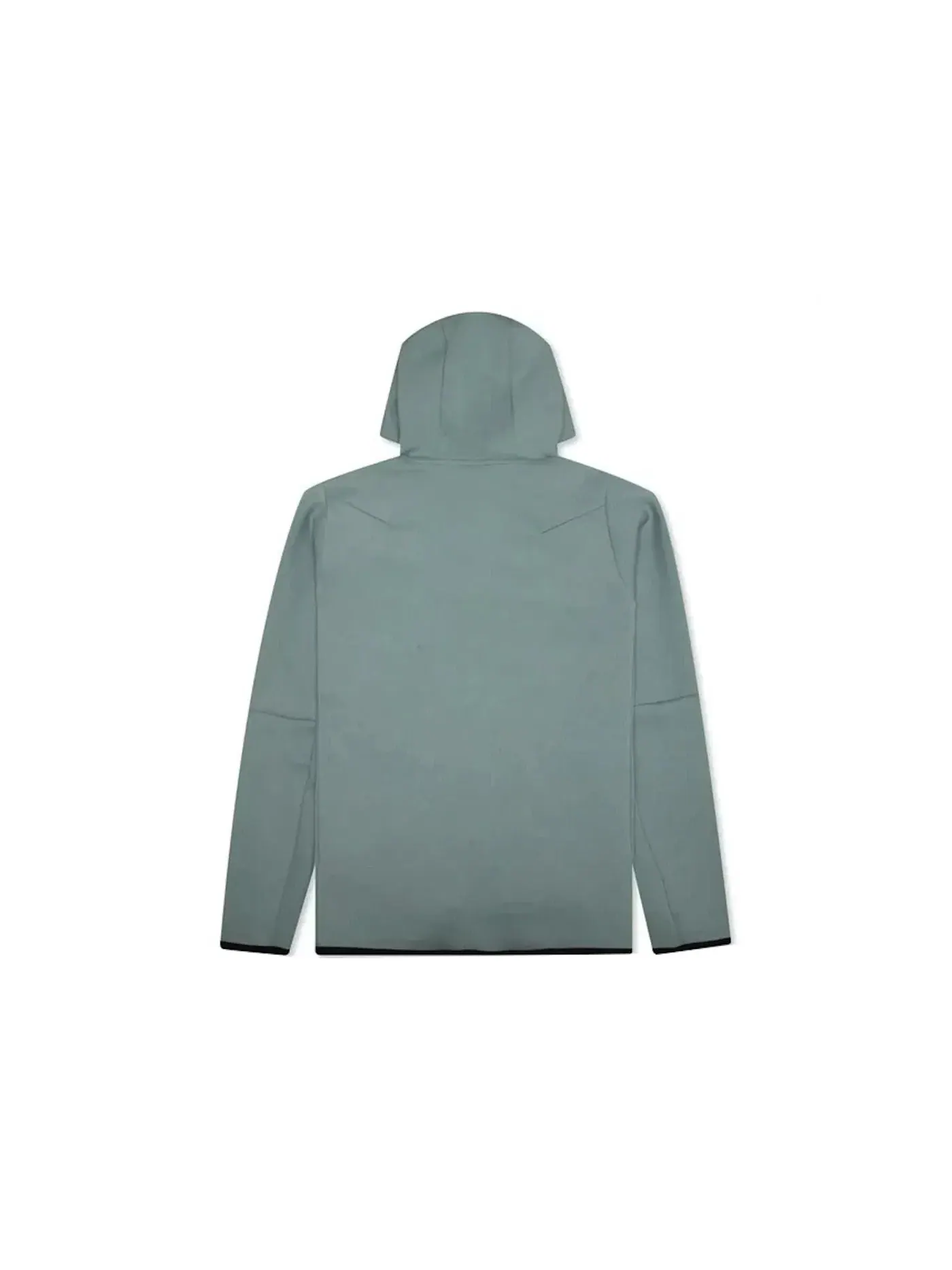 Мужская худи на молнии Nike Sportswear Tech Fleece — изображение 2 из 2, зеленый/черный