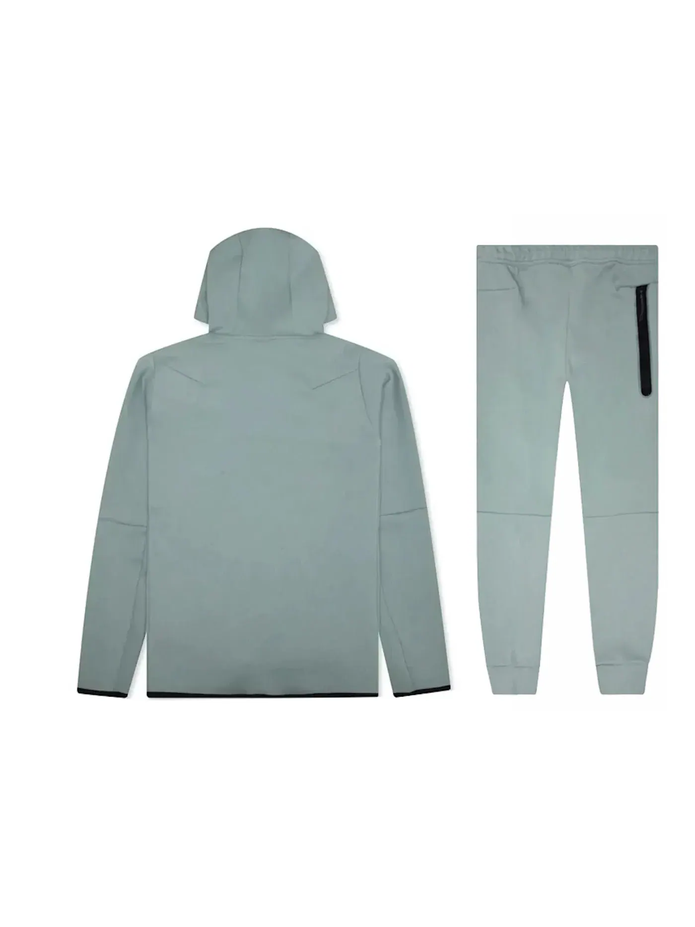 Мужской комплект из худи и джоггеров Tech Fleece Nike — изображение 2 из 2, зеленый/черный