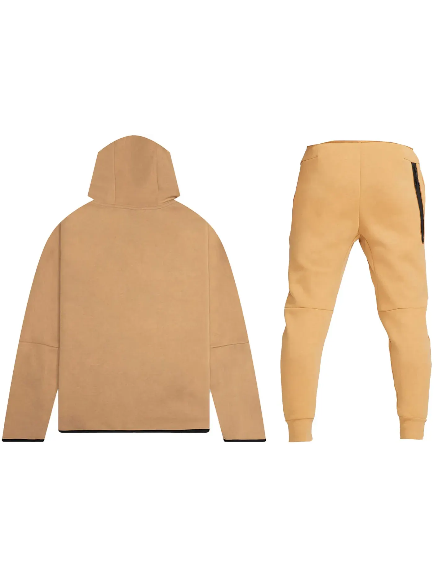Мужской комплект из худи и джоггеров Nike Sportswear Tech Fleece — изображение 2 из 2, золотистый