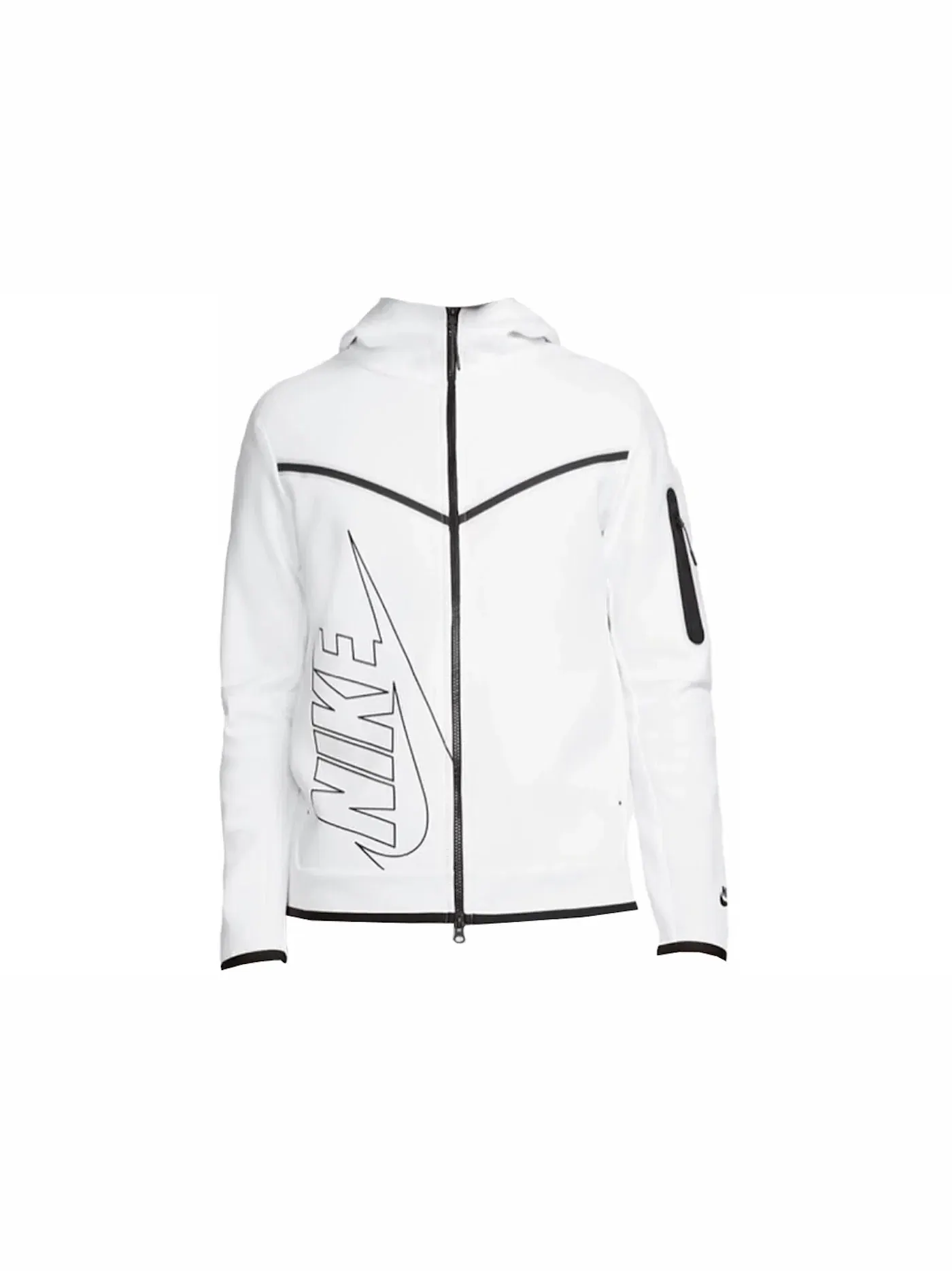 Мужская худи Tech Fleece Nike — изображение 1 из 1, белый