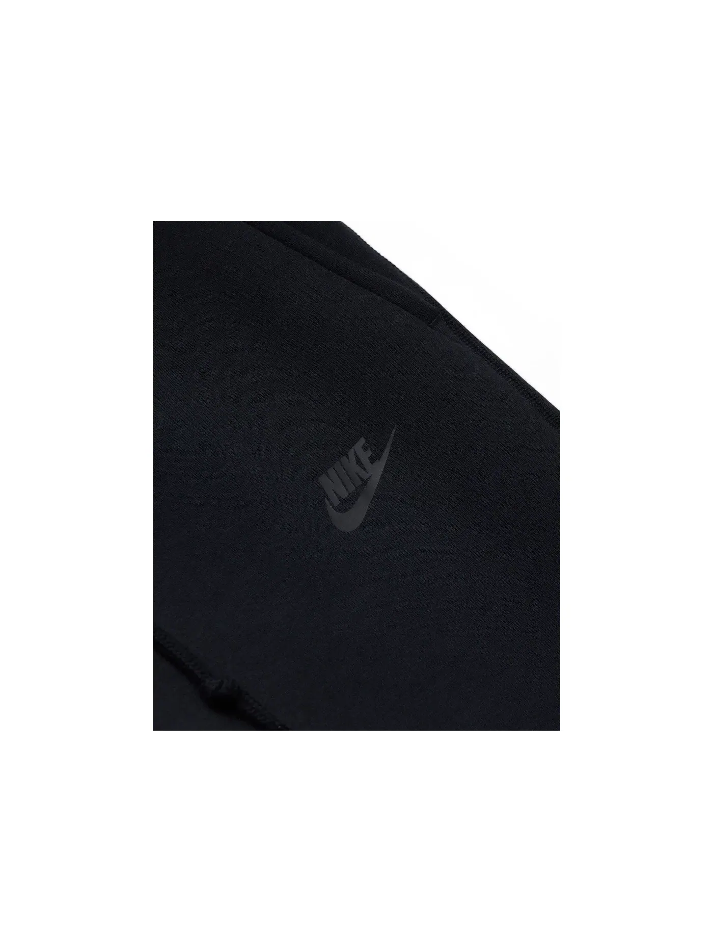 Мужские спортивные штаны из флиса с длинной застежкой-молнией Nike Joggers — изображение 2 из 4, черный/черный