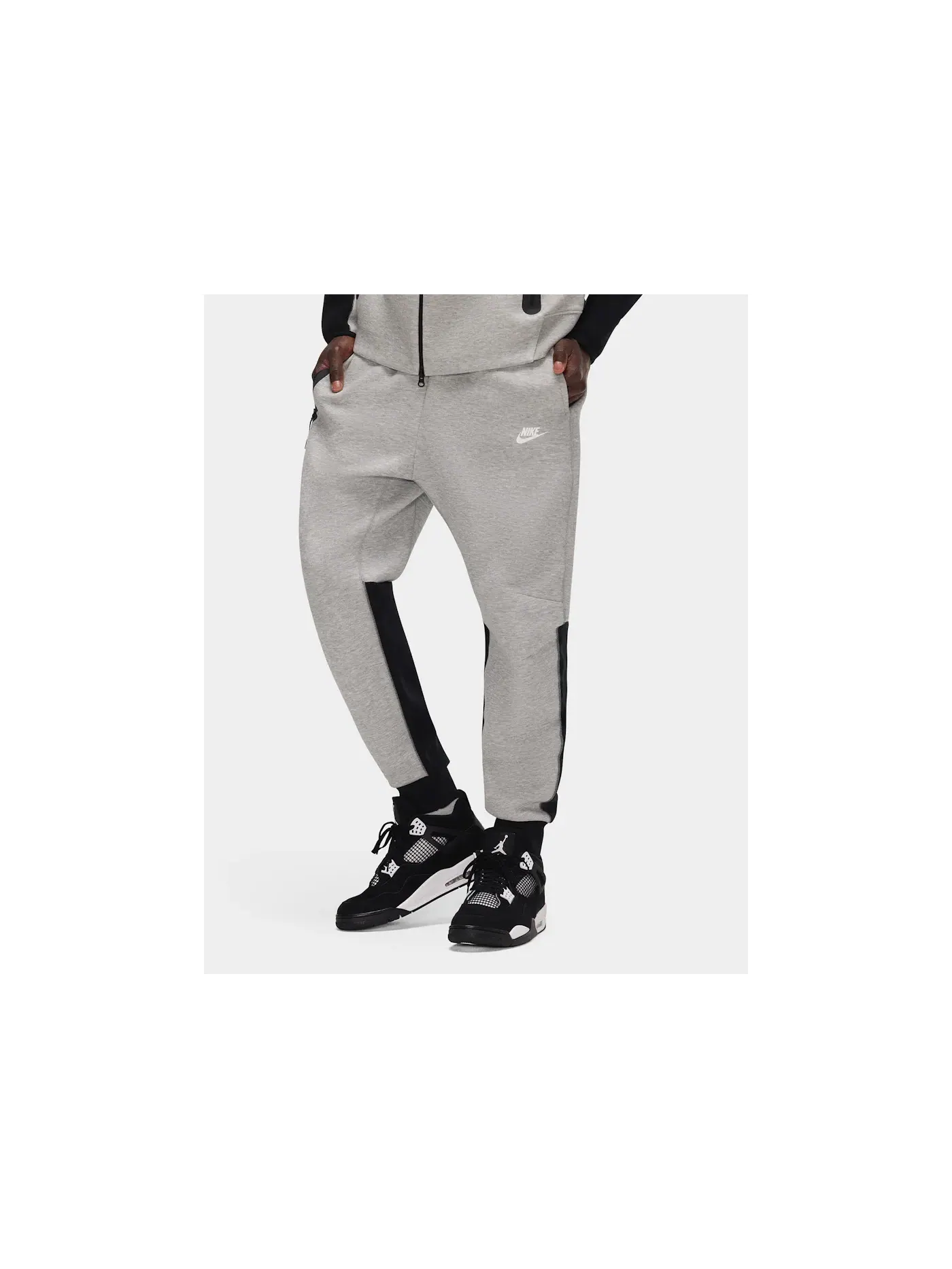 Мужские спортивные штаны из футера с зауженными штанинами Joggers Nike — изображение 3 из 4