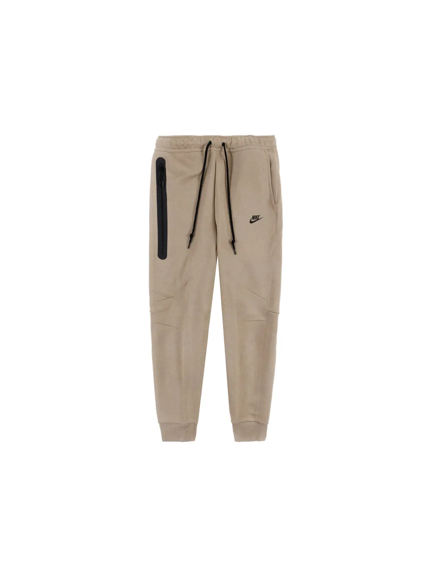 Мужские спортивные штаны из футера Nike Sportswear Tech Fleece Joggers — изображение 1 из 1, хаки/черный