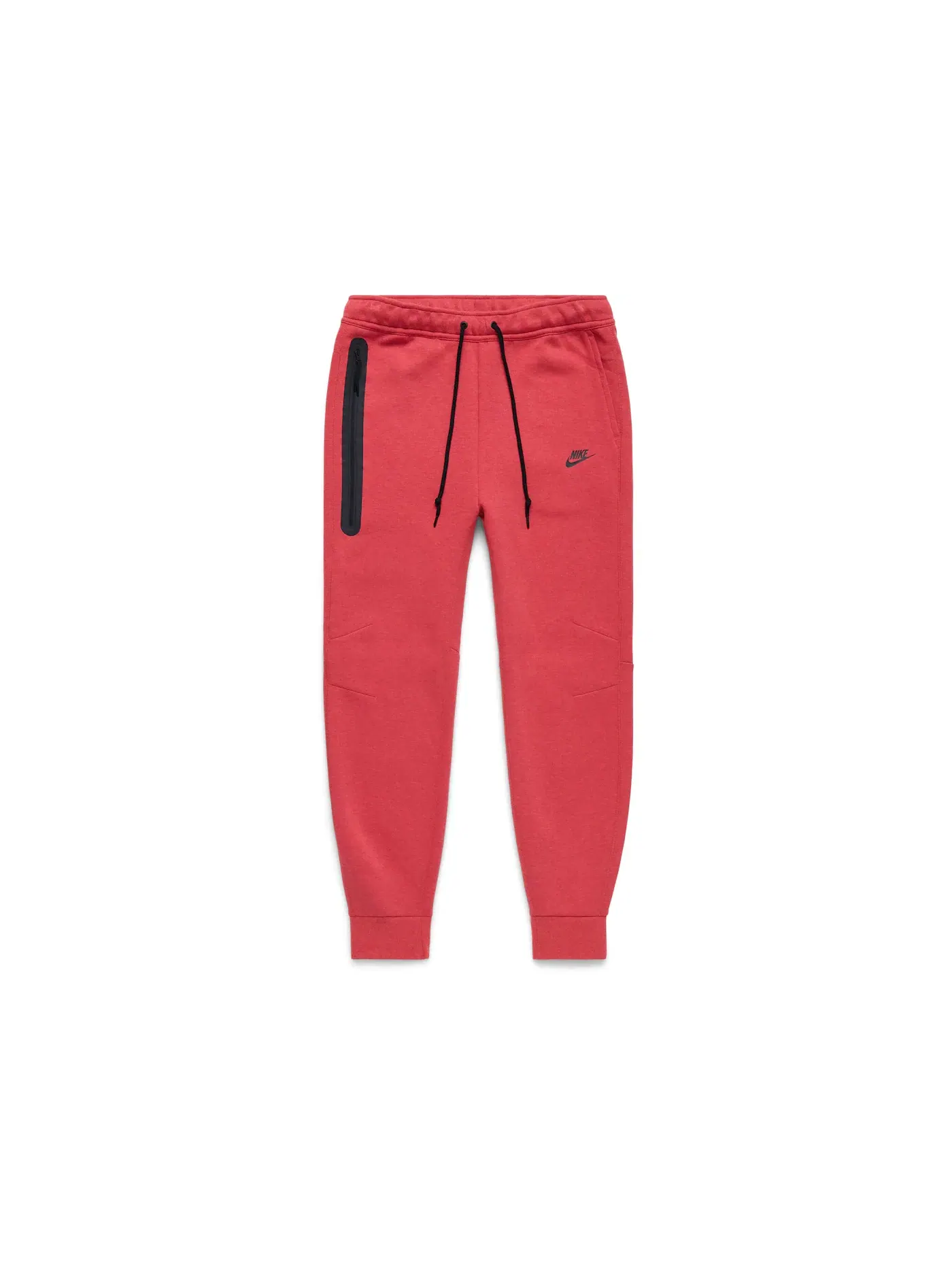 Мужские спортивные брюки из флиса Tech Fleece Nike — изображение 1 из 4, светлый красный