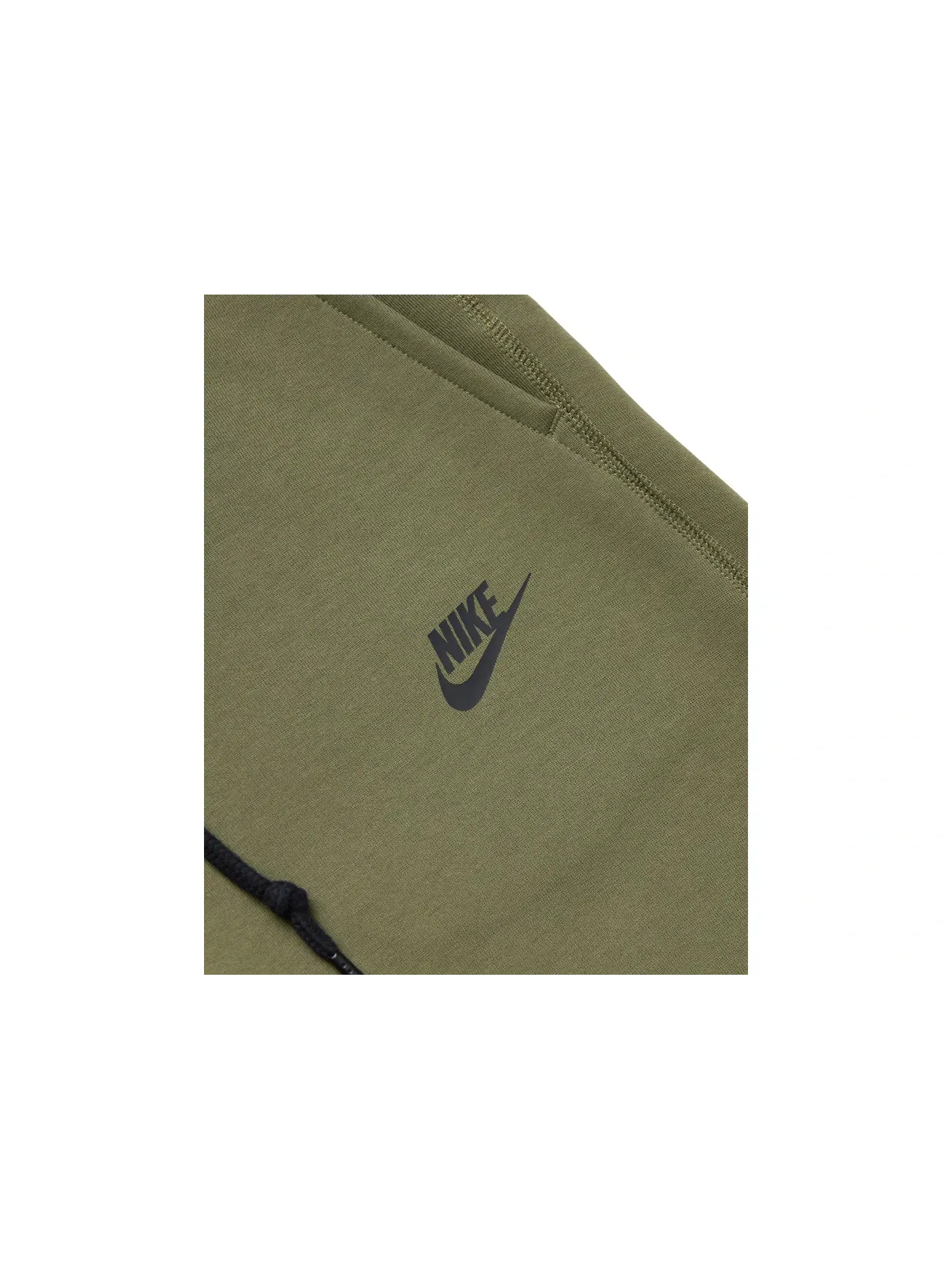 Мужские спортивные брюки из флиса Tech Fleece Nike — изображение 2 из 4, оливковый/черный