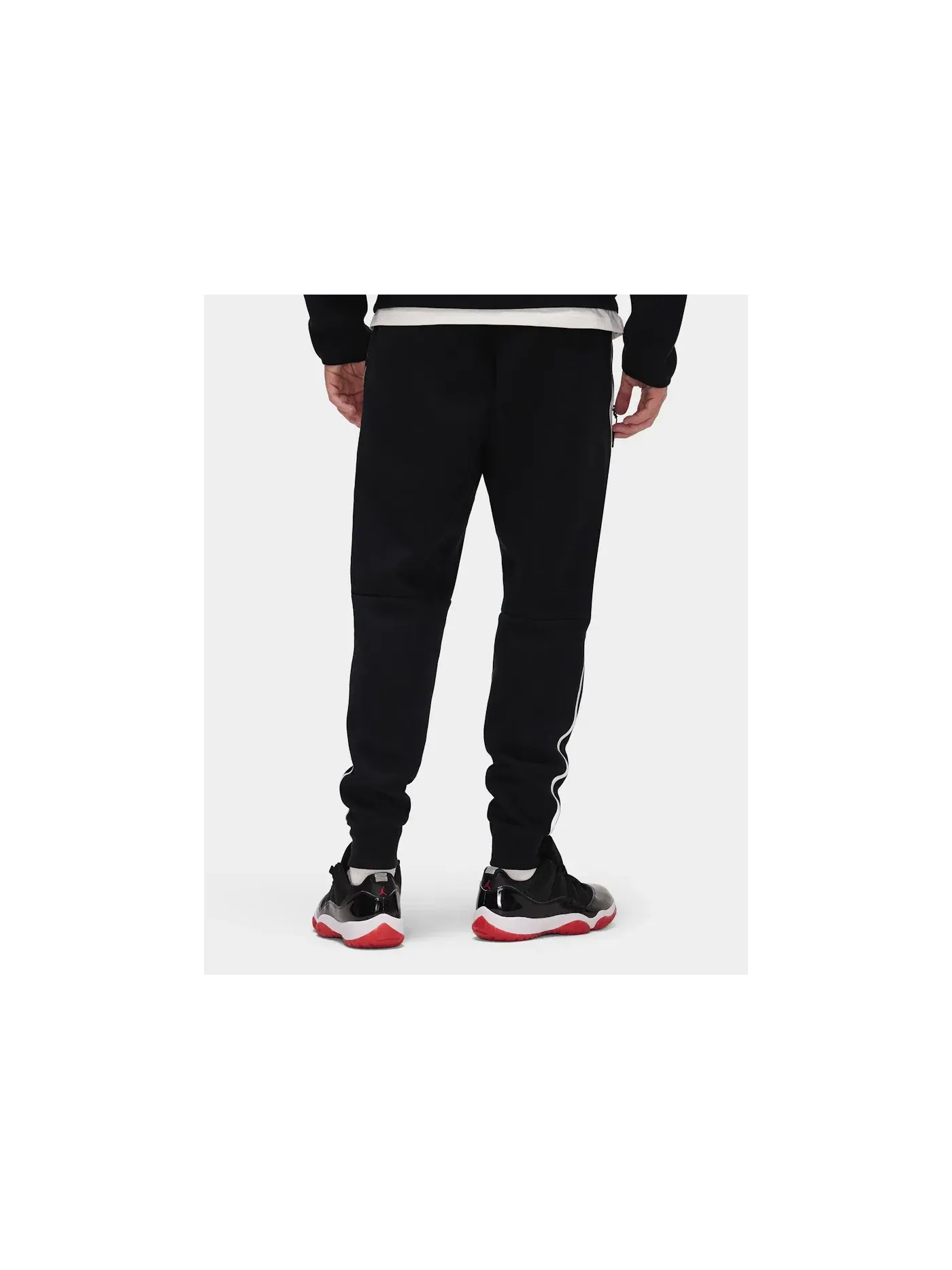 Мужские спортивные брюки из футера Nike Pant — изображение 4 из 4, серебристый