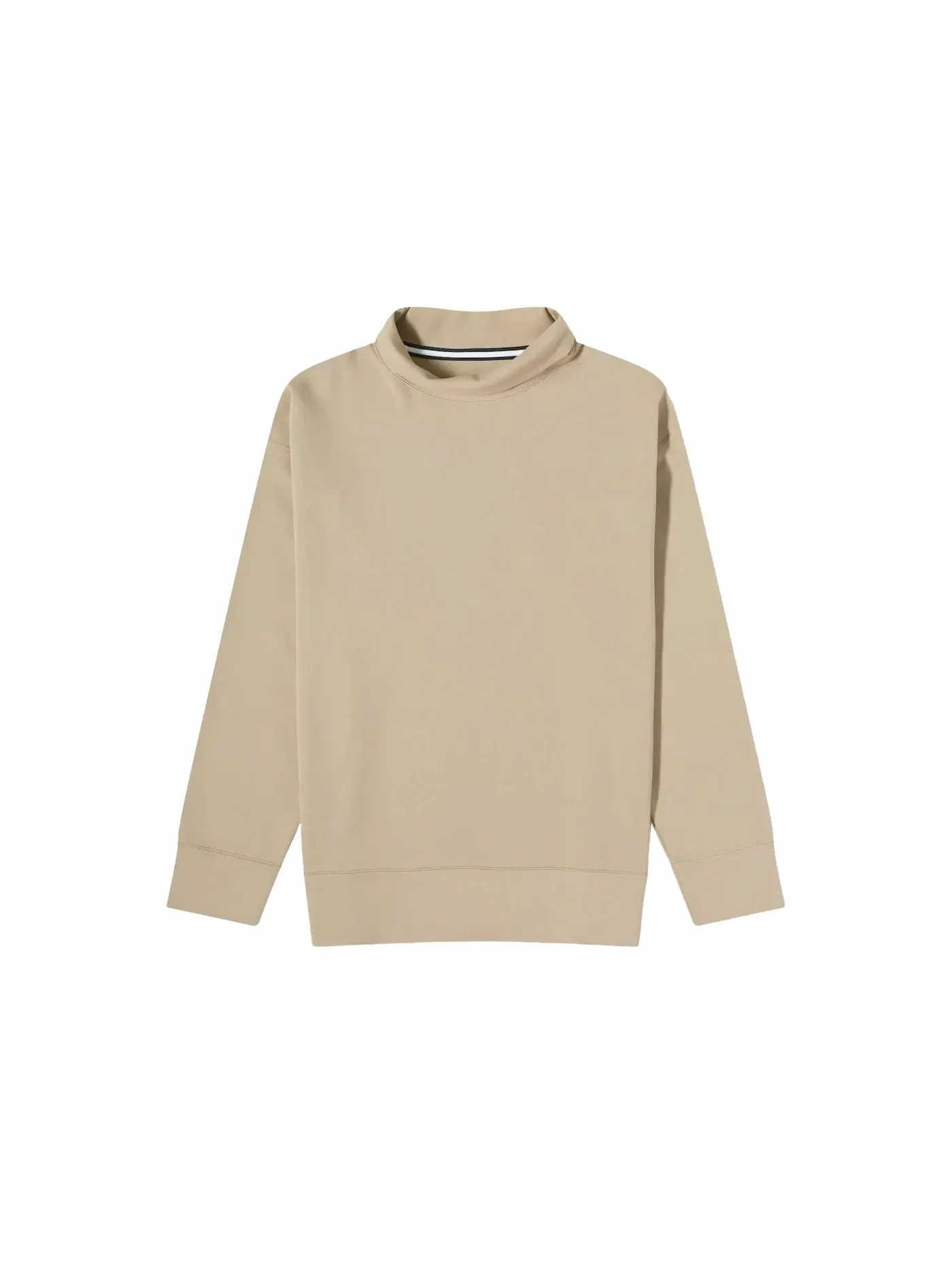 Мужская футболка с длинным рукавом Nike Sportswear Tech Fleece Turtleneck — изображение 1 из 1, хаки