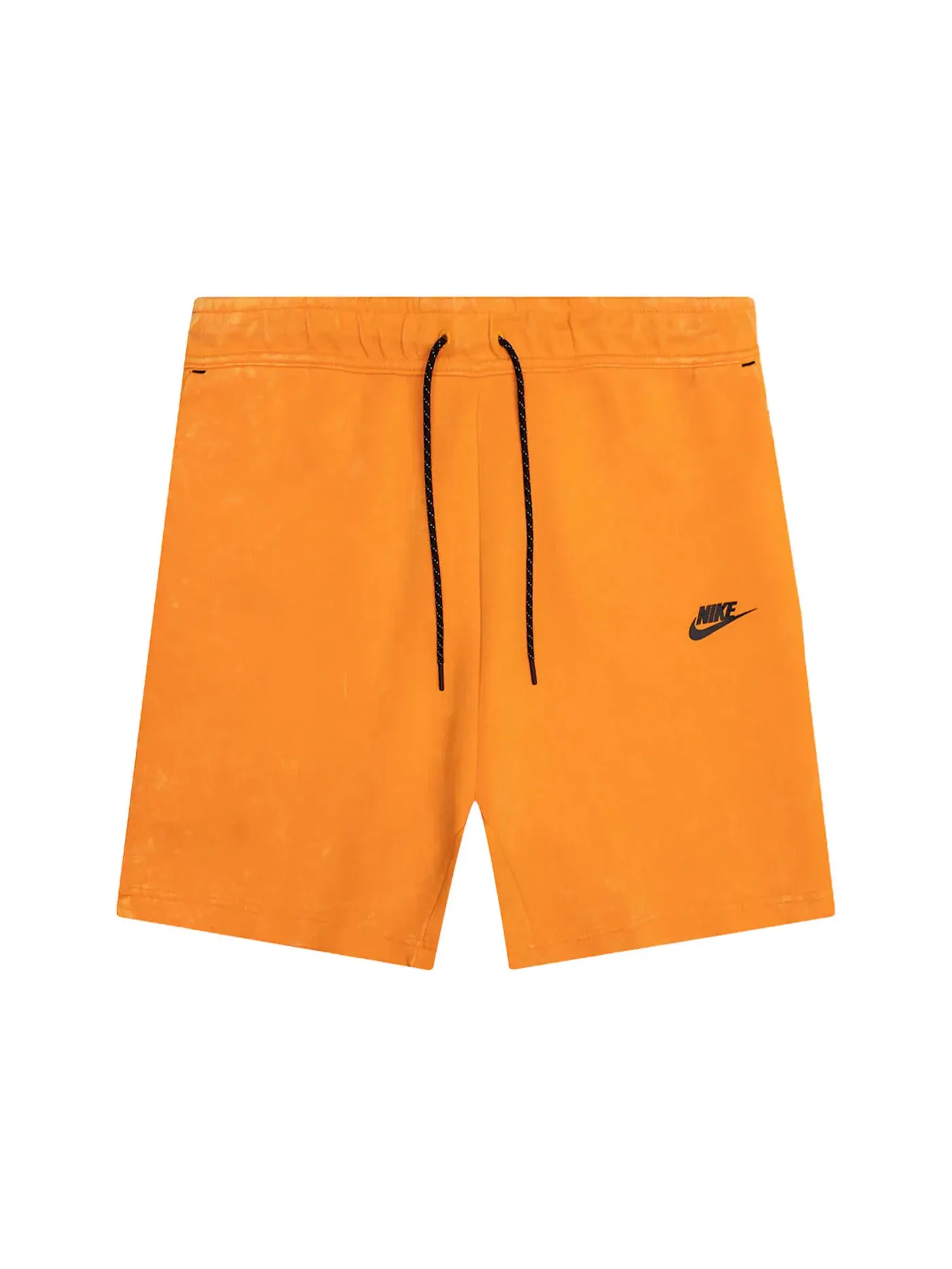 Мужские шорты из футера с принтом Nike Sportswear Tech Fleece Washed Shorts — изображение 1 из 2, черный
