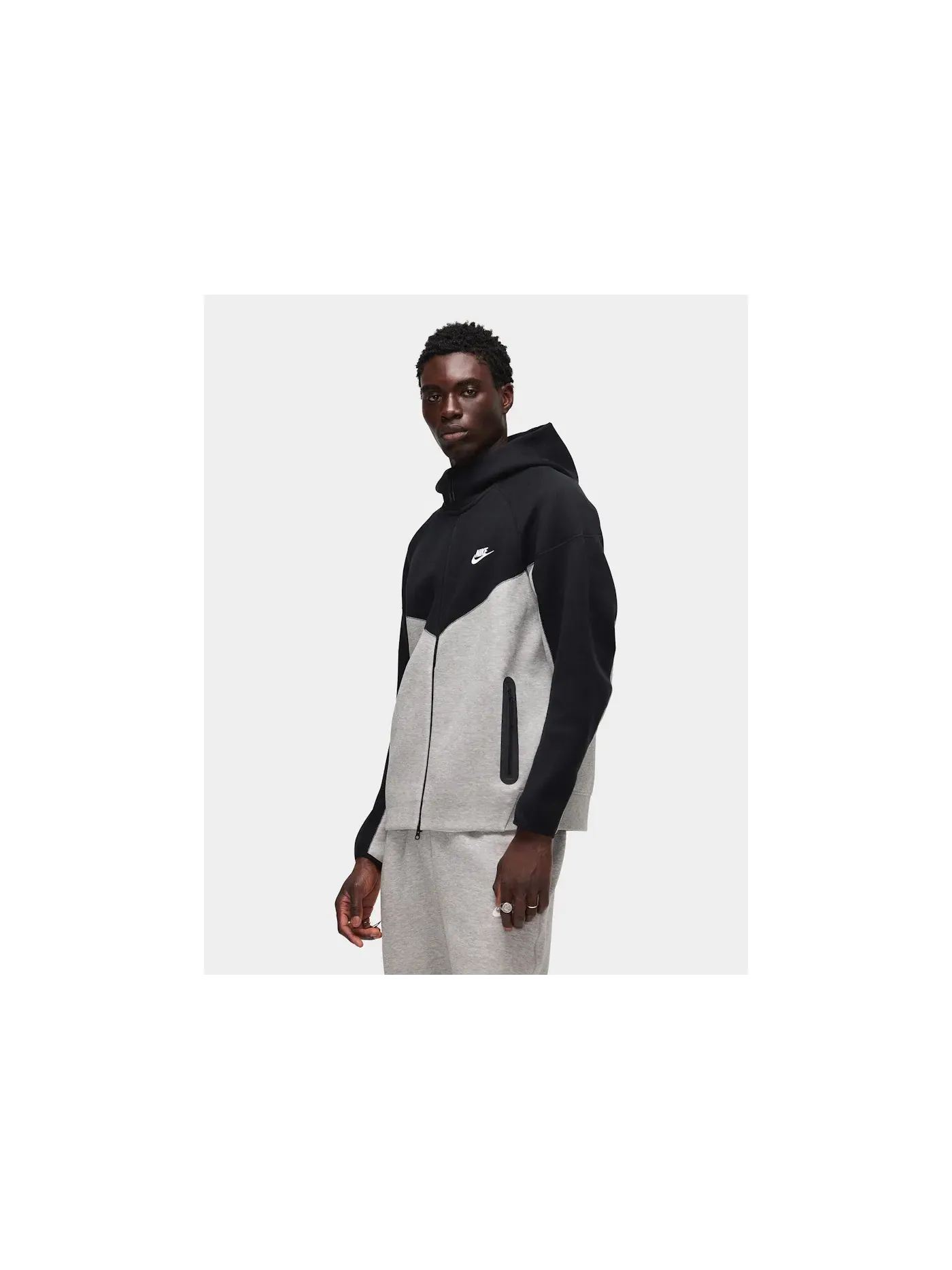 Мужская худи Nike Tech Fleece Windrunner Full-Zip Hoodie — изображение 3 из 5