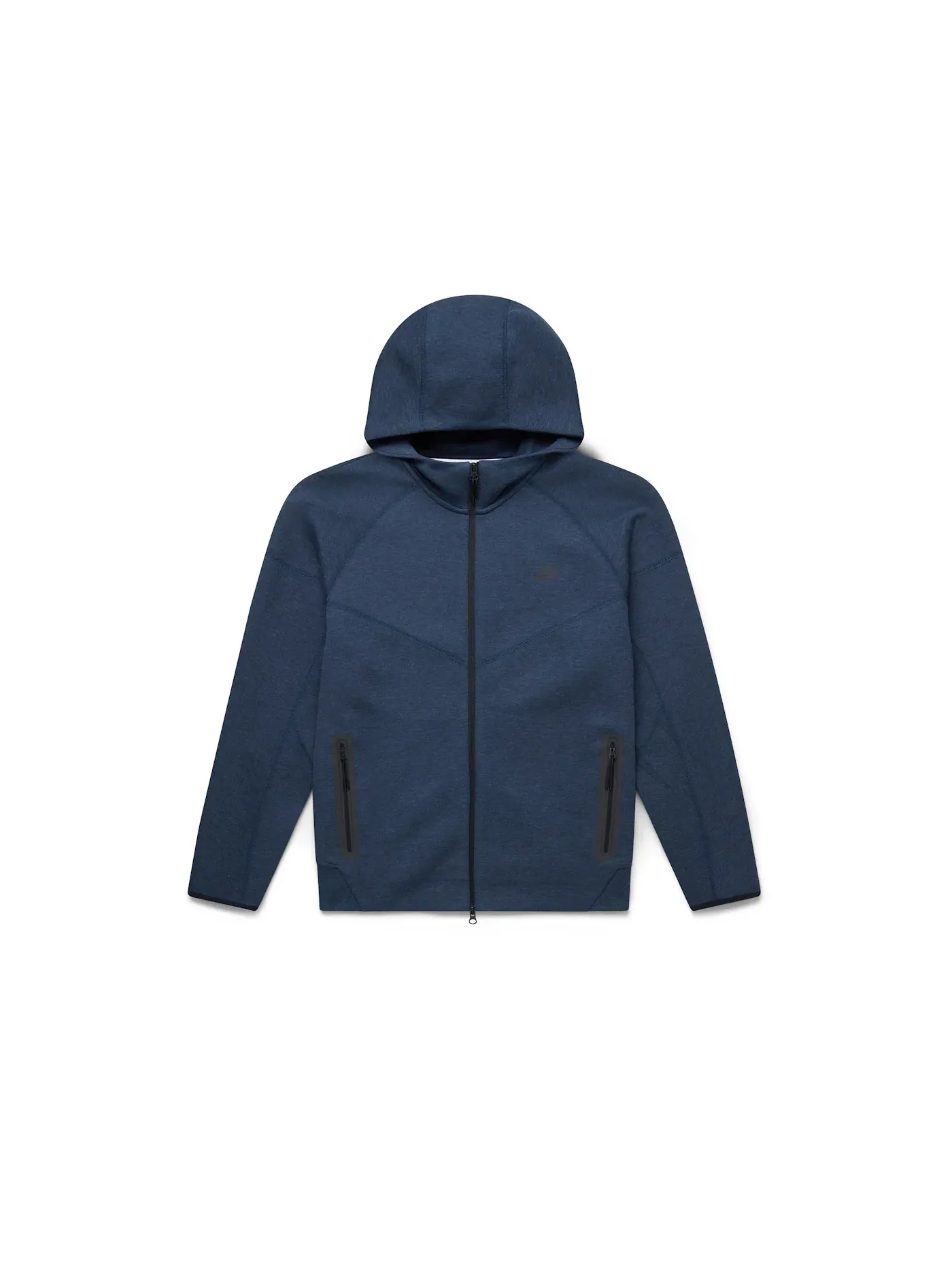 Мужская худи с молнией Nike Sportswear Tech Fleece Windrunner — изображение 1 из 5, черный