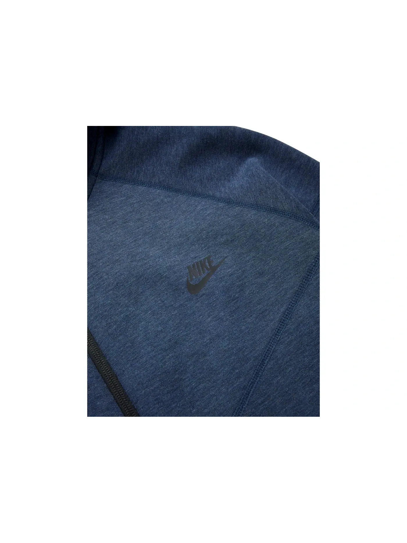 Мужская худи с молнией Nike Sportswear Tech Fleece Windrunner — изображение 2 из 5, черный