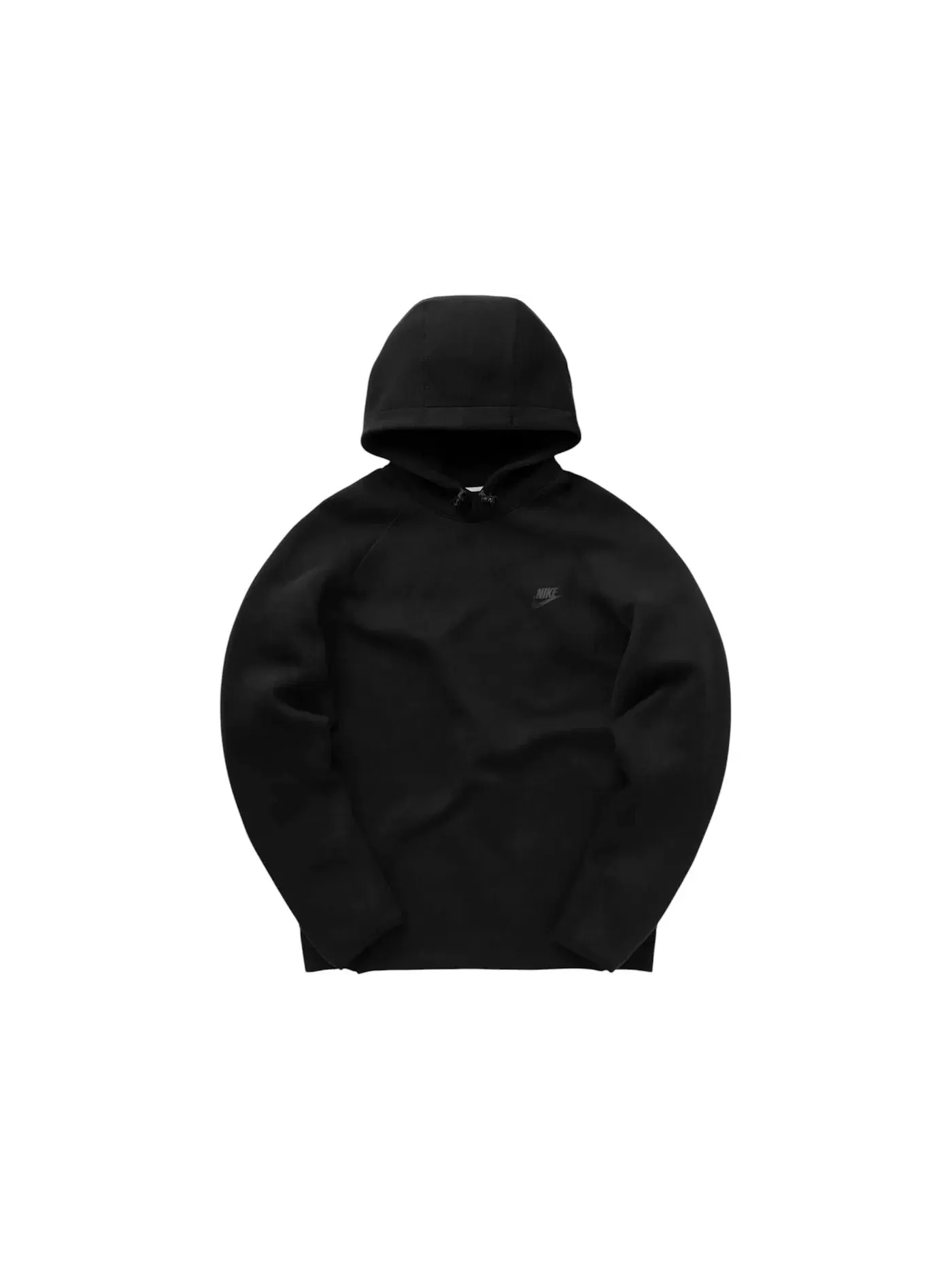 Мужская худи с длинным рукавом Nike Sportswear Tech Fleece Windrunner Full Zip — изображение 1 из 1, черный/черный
