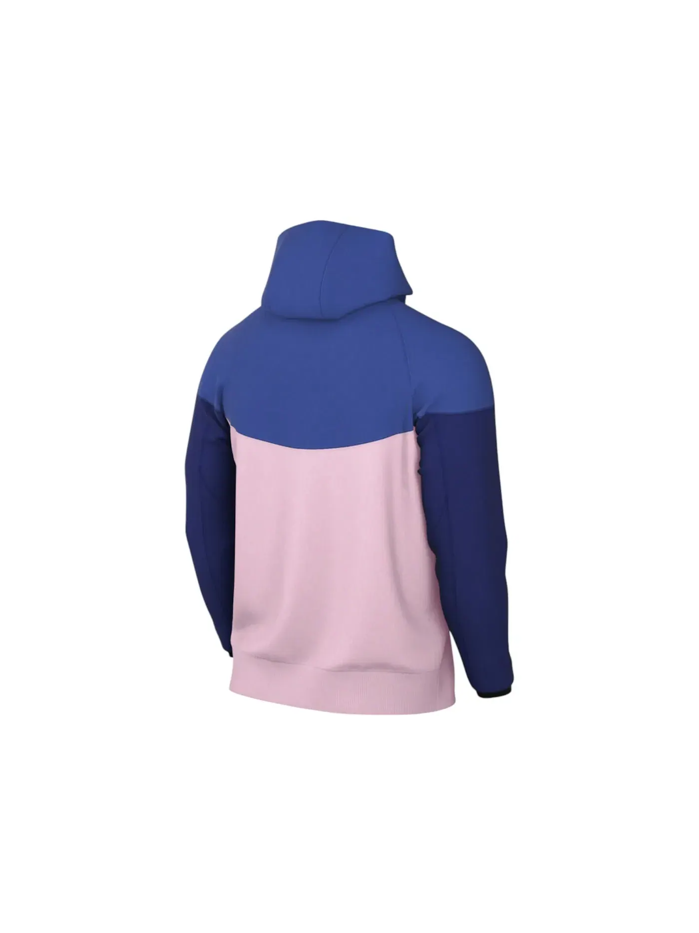 Мужская худи на молнии с принтом Nike Sportswear Tech Fleece Windrunner — изображение 2 из 2, розовый розовый