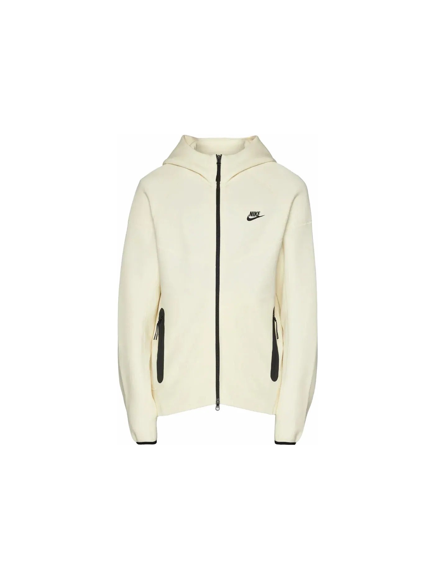 Мужская куртка-худи на молнии с капюшоном из флиса Tech Fleece Windrunner Nike — изображение 1 из 1, черный