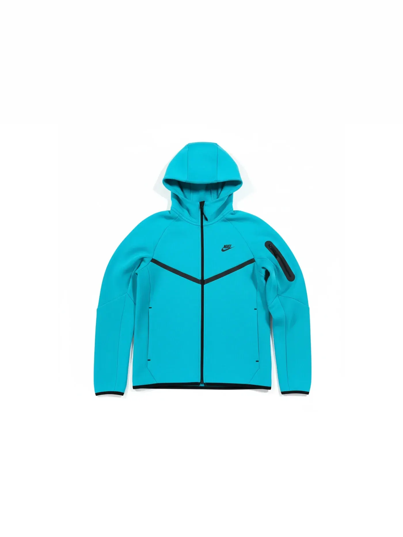 Мужская куртка с молнией Tech Fleece Windrunner Nike — изображение 1 из 1, черный