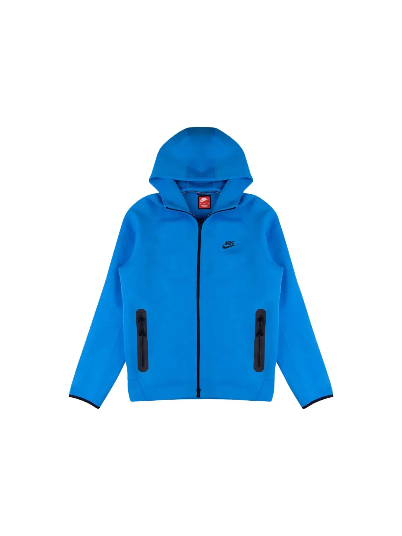 Женская худи на молнии Nike Tech Fleece Windrunner Full-Zip Hoodie — изображение 1 из 1, светлый синий