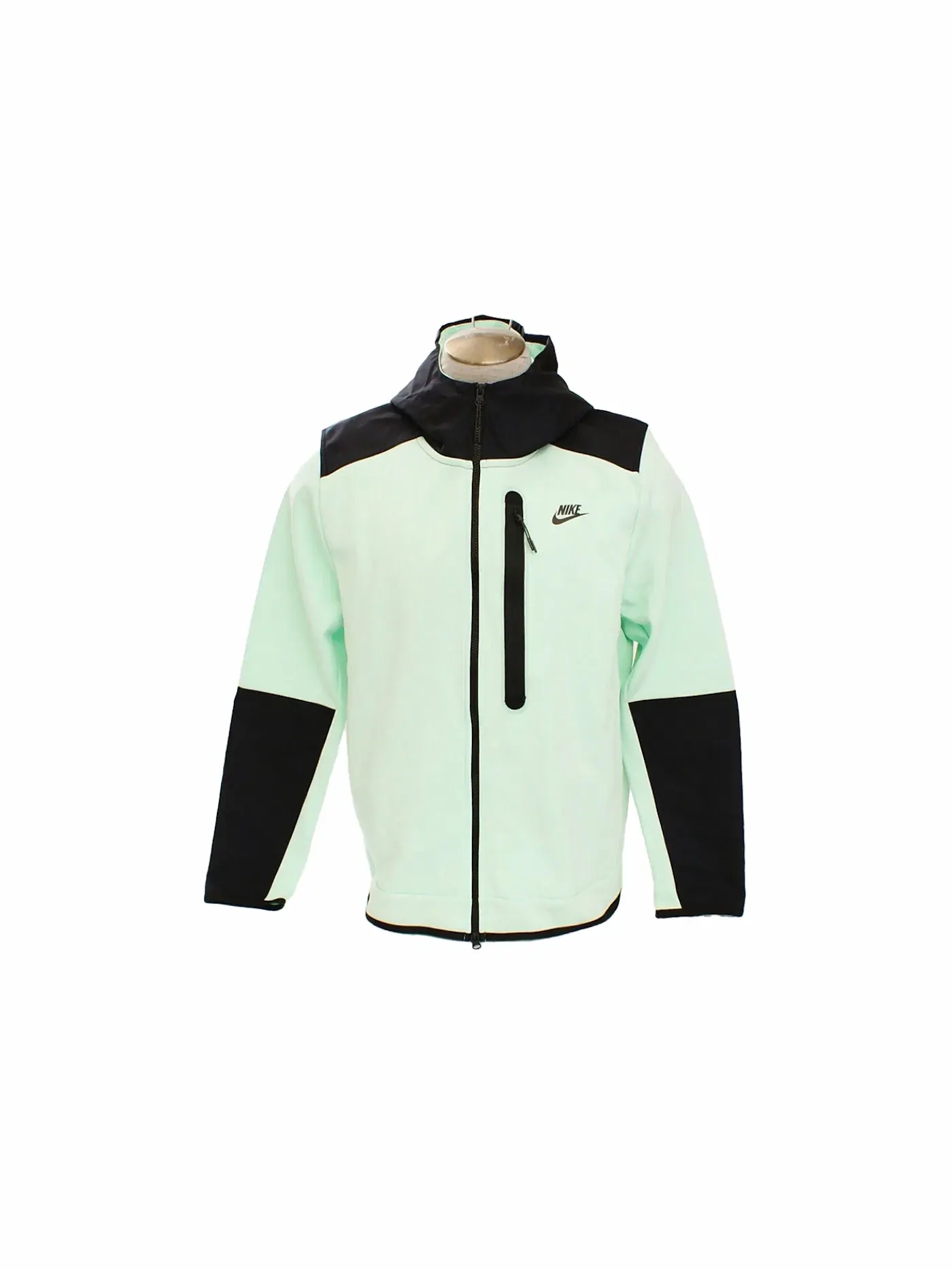 Мужская худи с молнией Tech Fleece Windrunner Nike — изображение 1 из 1, черный