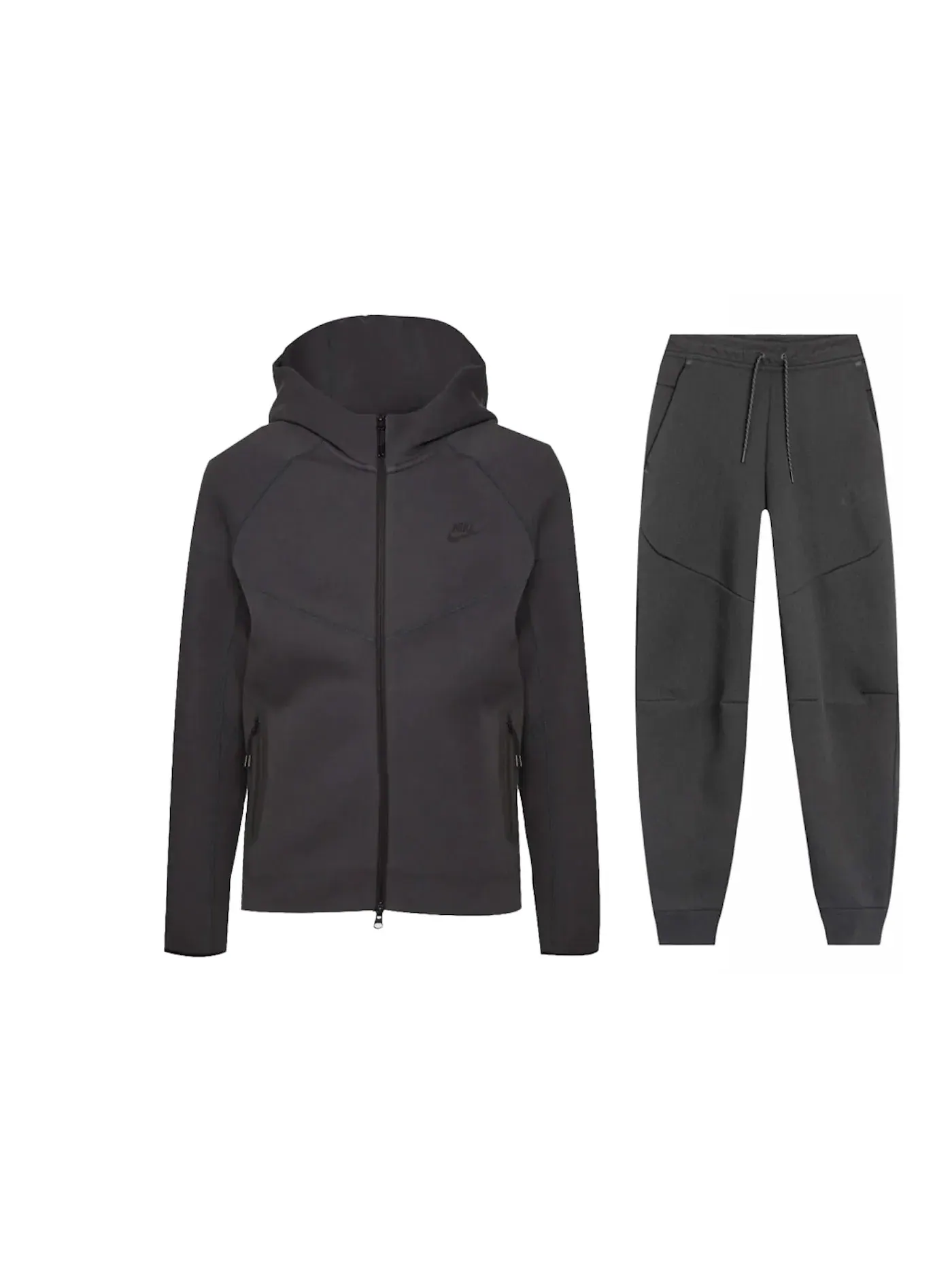 Мужской комплект из футеры Tech Fleece Windrunner Nike — изображение 1 из 1, черный