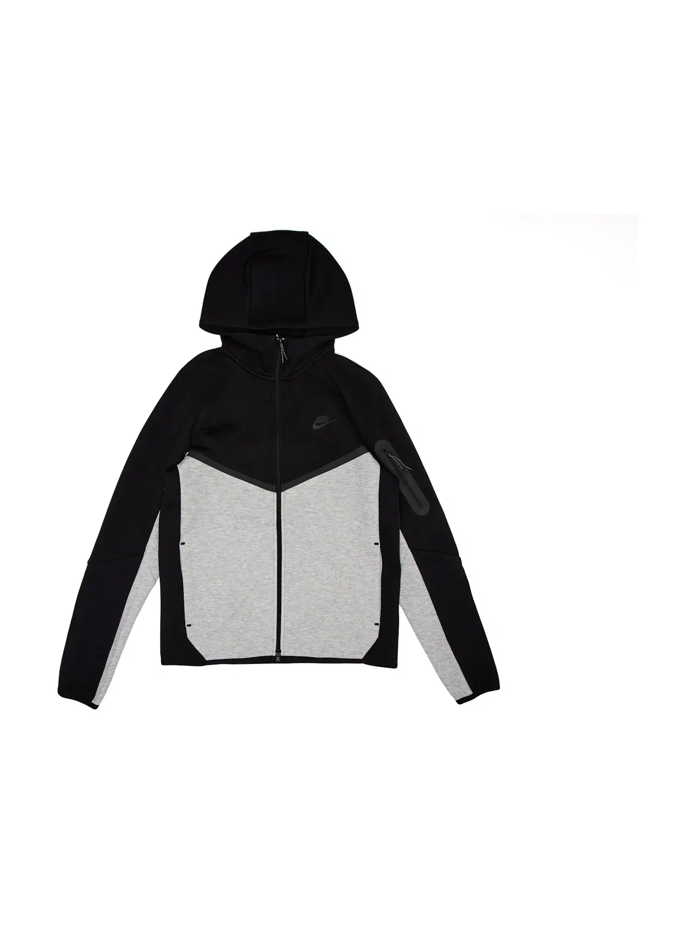 Мужская худи с длинным рукавом Nike Black/Dark Grey Heather/Black — изображение 1 из 1