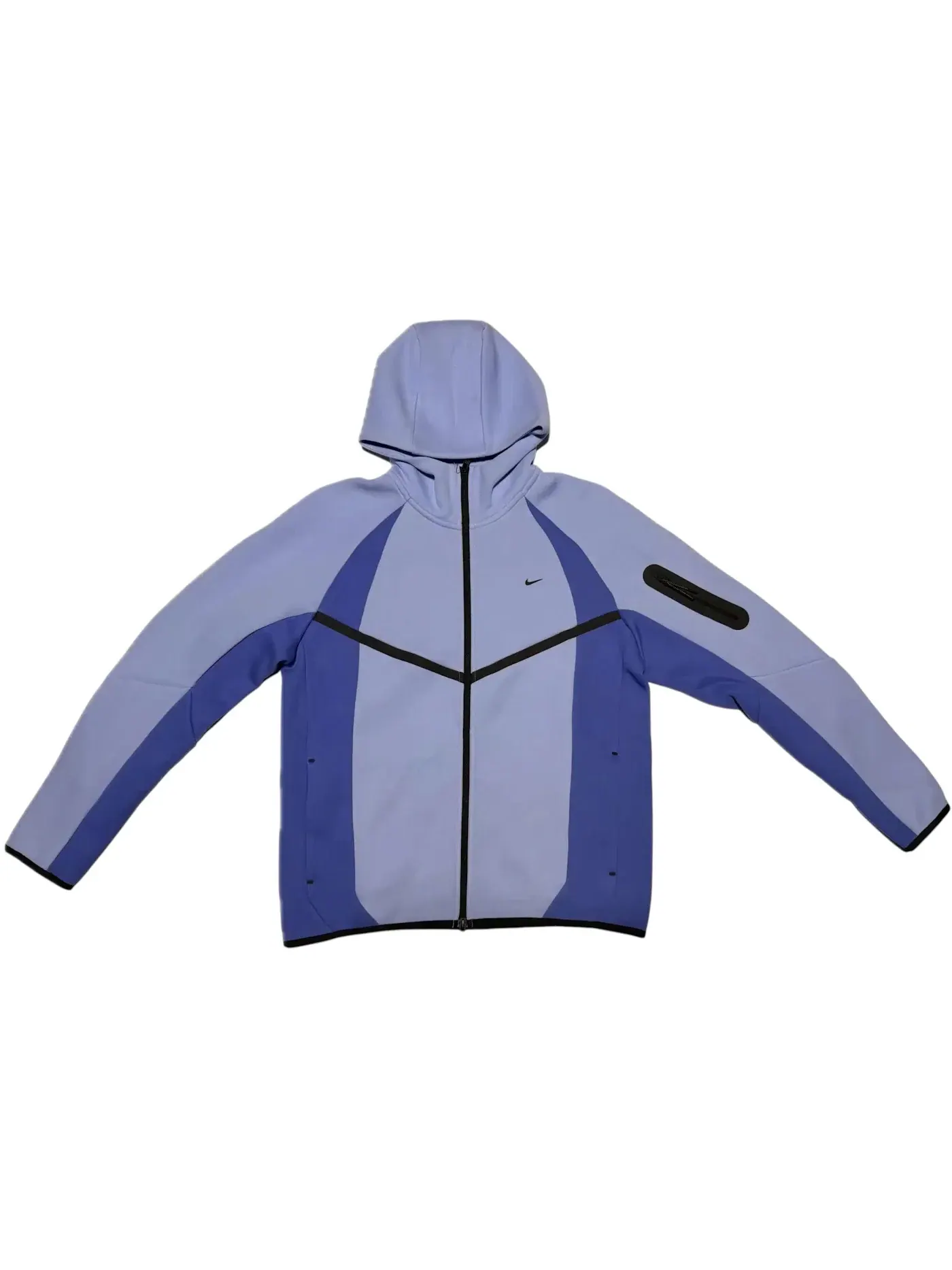 Мужская куртка-ветровка с капюшоном Nike Sportswear Tech Fleece Windrunner Jacket — изображение 1 из 1, синий